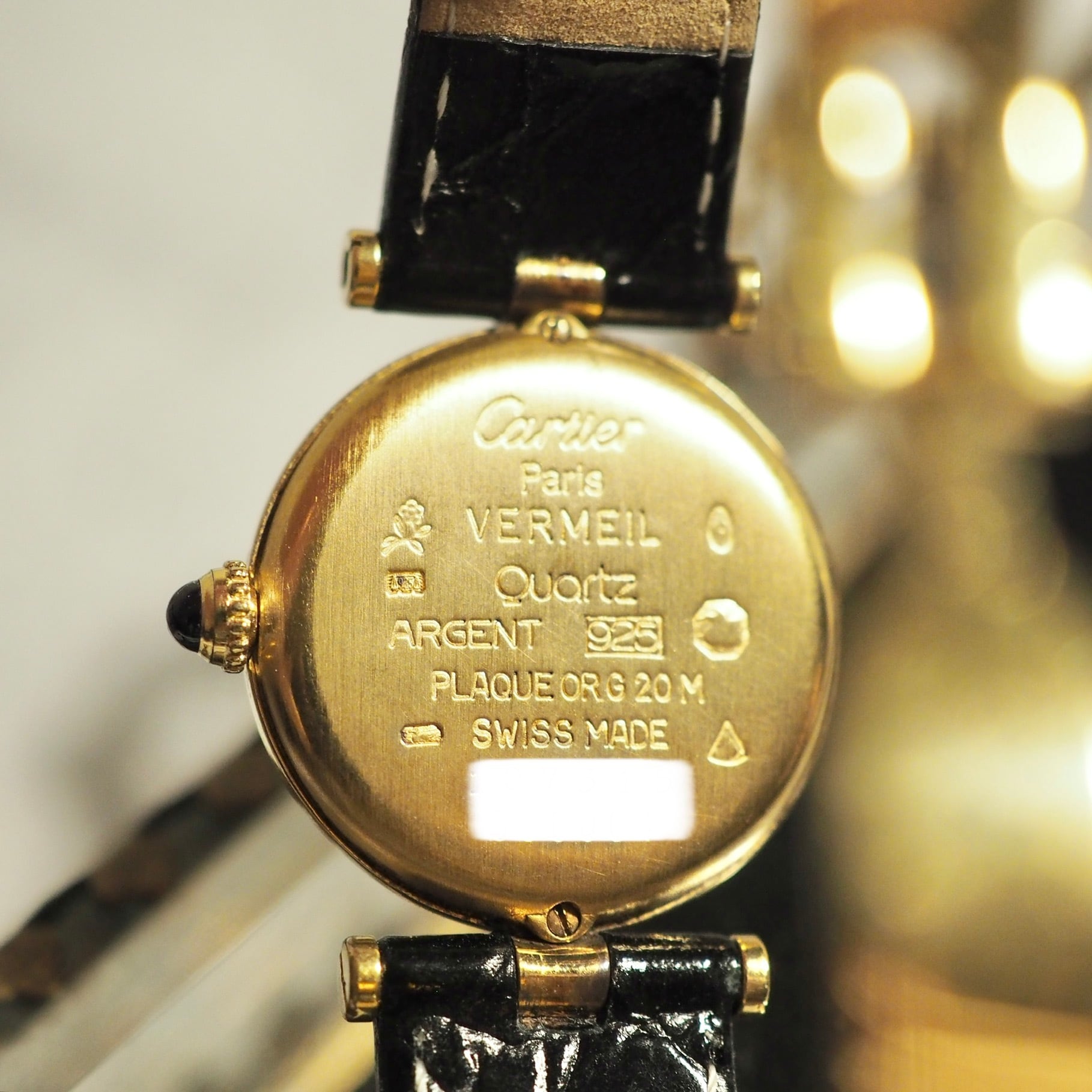 Cartier カルティエ マストヴァンドーム SM オパラン文字盤