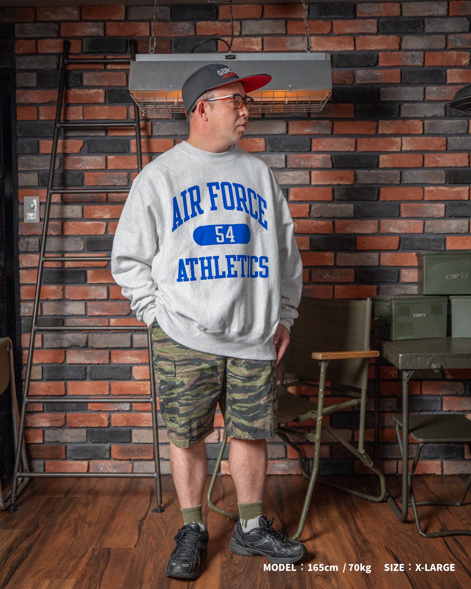 Champion】U.S.Air Force Athletics Reverse Weave Sweat 新品 USA限定