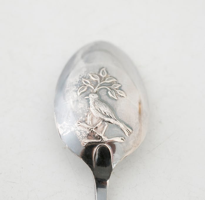 イギリス製シルバースプーン 6本セット ティースプーン コーヒー