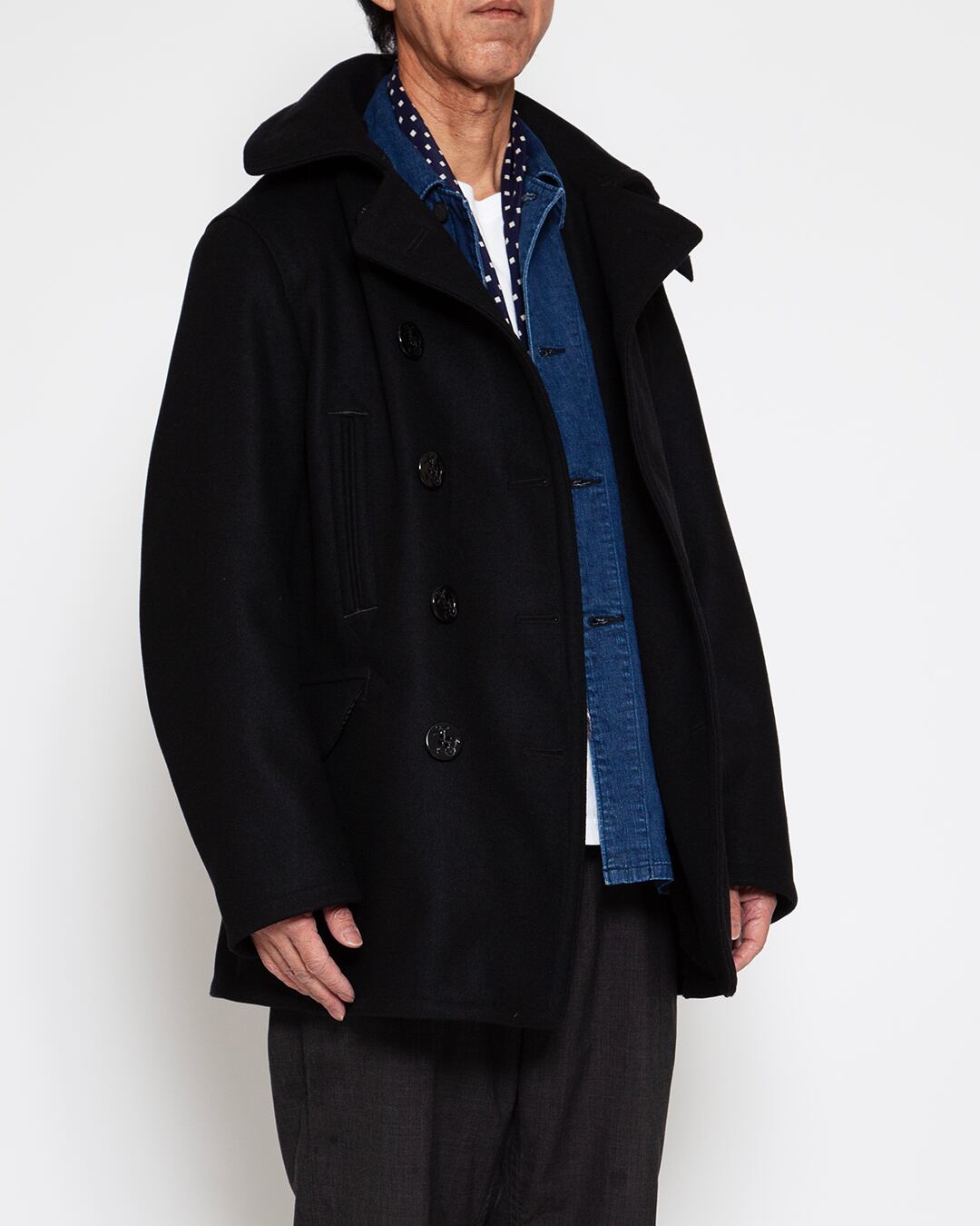 THE CORONA UTILITY / SEAMEN'S COAT Cashmere French Melton - シー