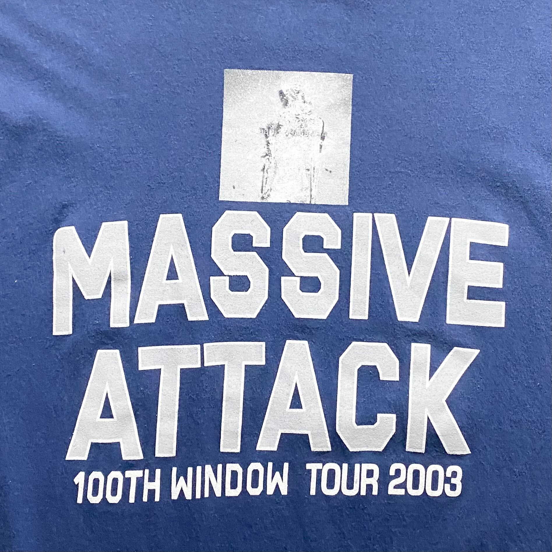 vintage 2003's MASSIVE ATTACK music tee “100th Window” | NOIR ONLINE