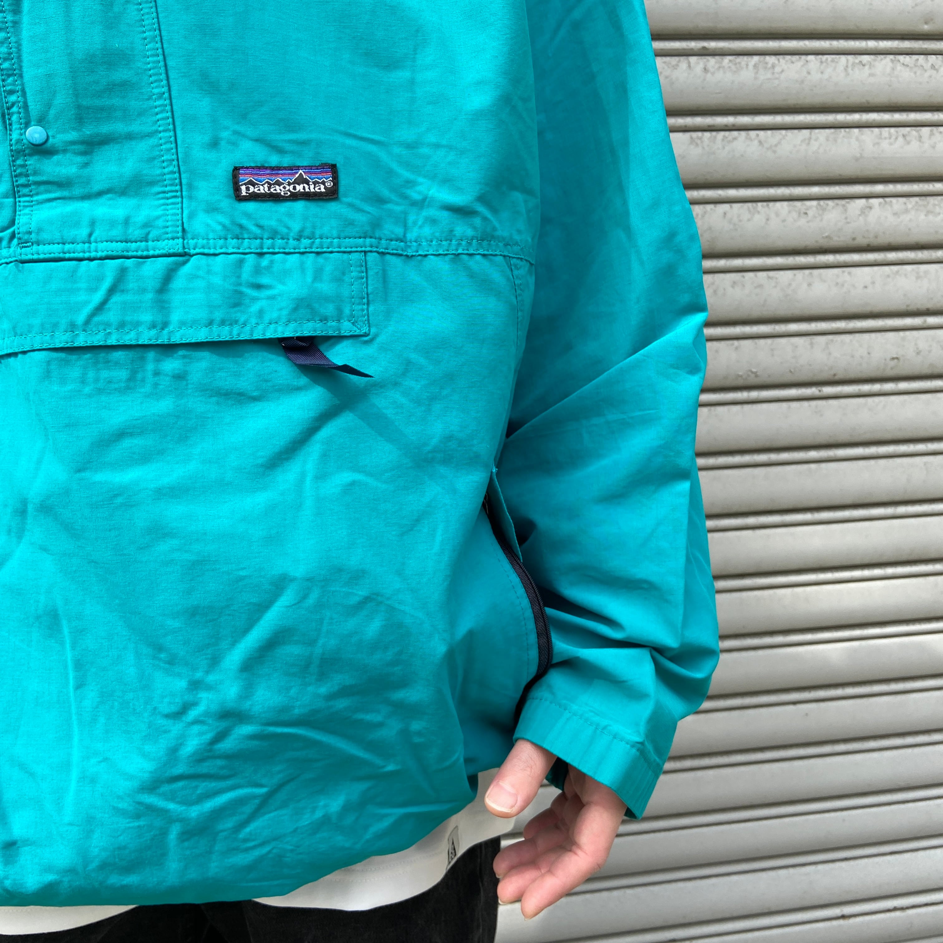 90s USA製 patagonia バキーズプルオーバー アノラック XL | 古着屋 Uan
