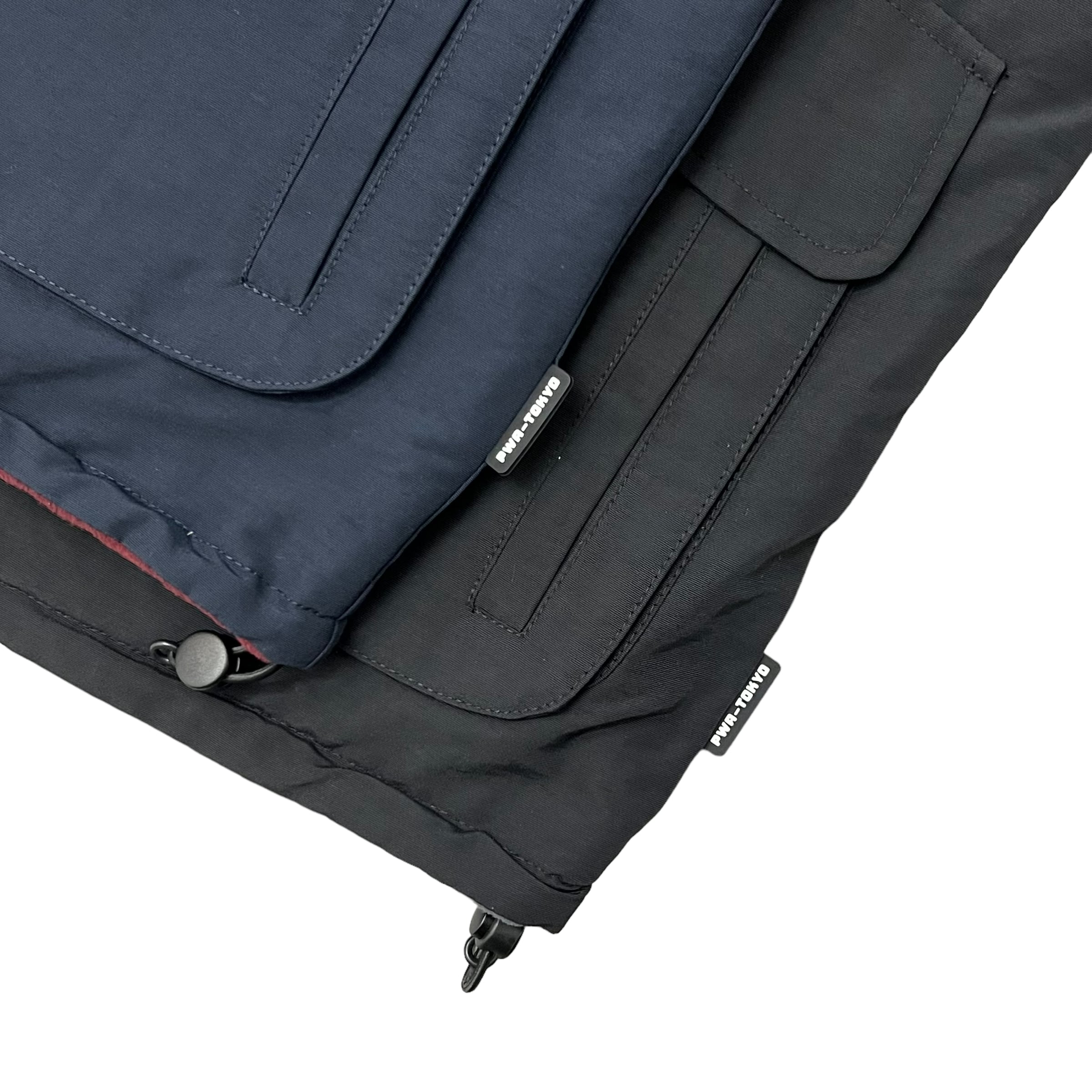 PWA / WIND-STOP RV VEST BLACK×GREY | THE NEWAGE CLUB