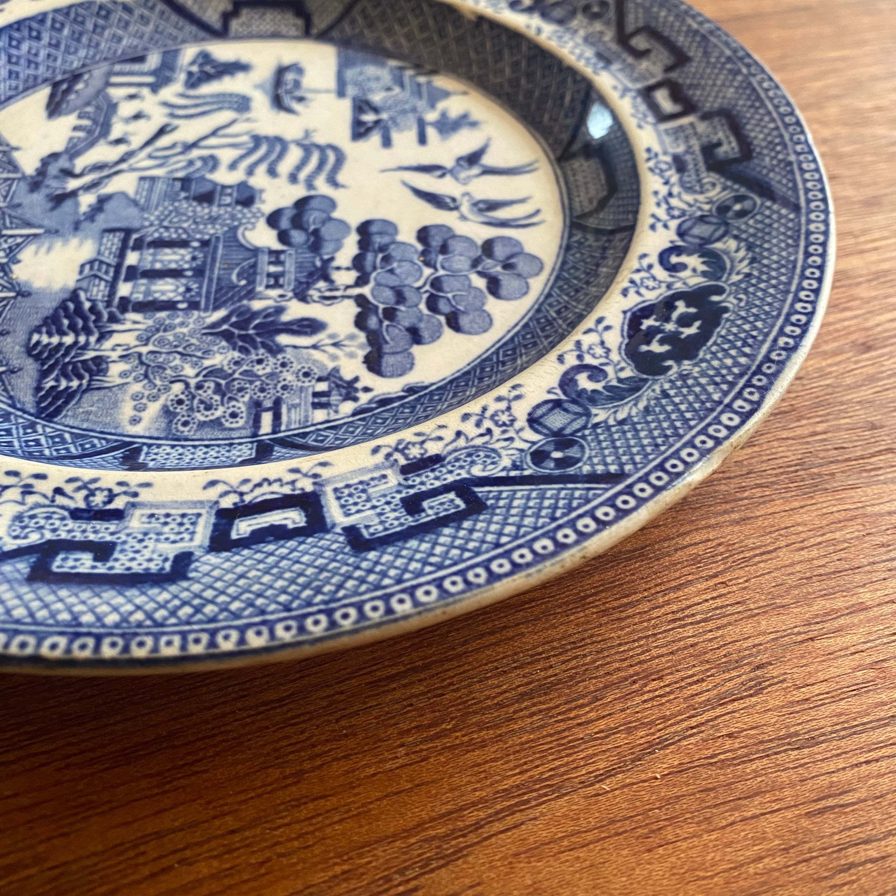 ブルーウィローの子分皿 | Say it with Lucy's