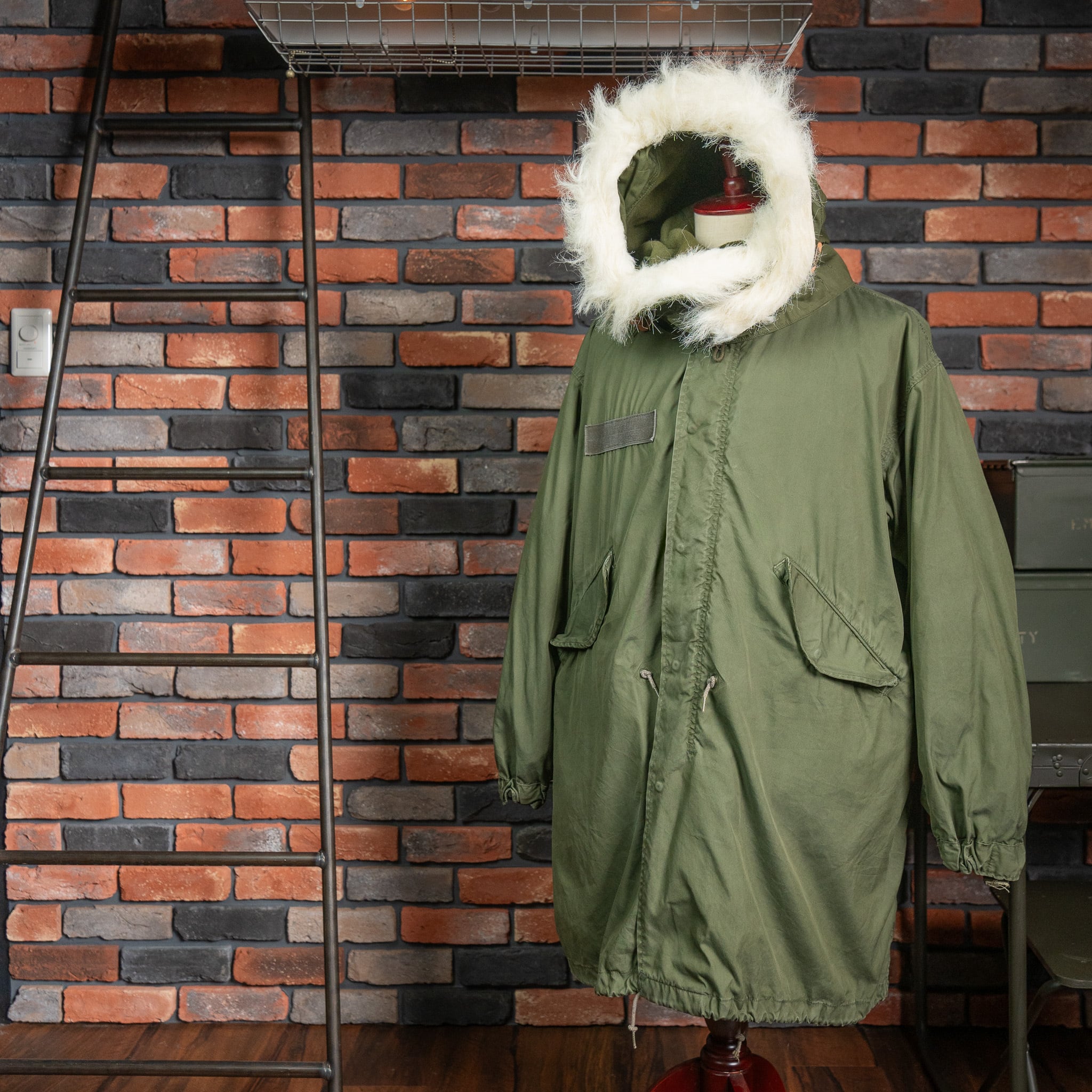 MEDIUM】 U.S.Army M-65 Field Parka Full Set アメリカ軍 M65
