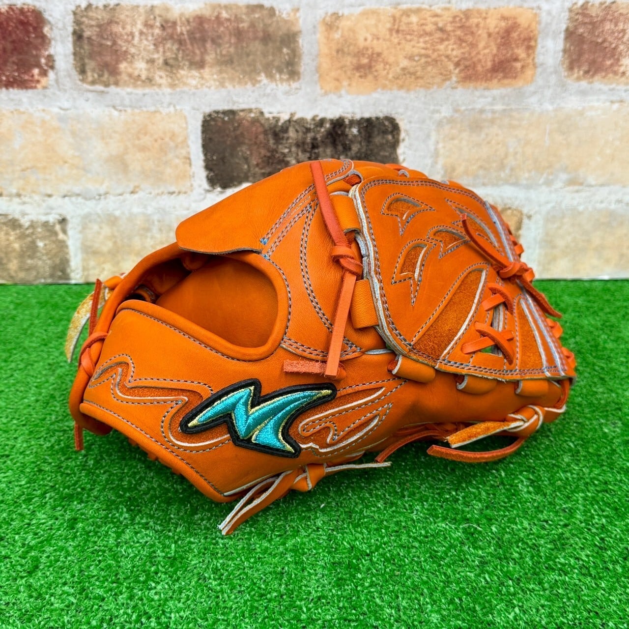 SNSで話題】No Limit ノーリミット 硬式投手用 KSR-02型 オレンジ