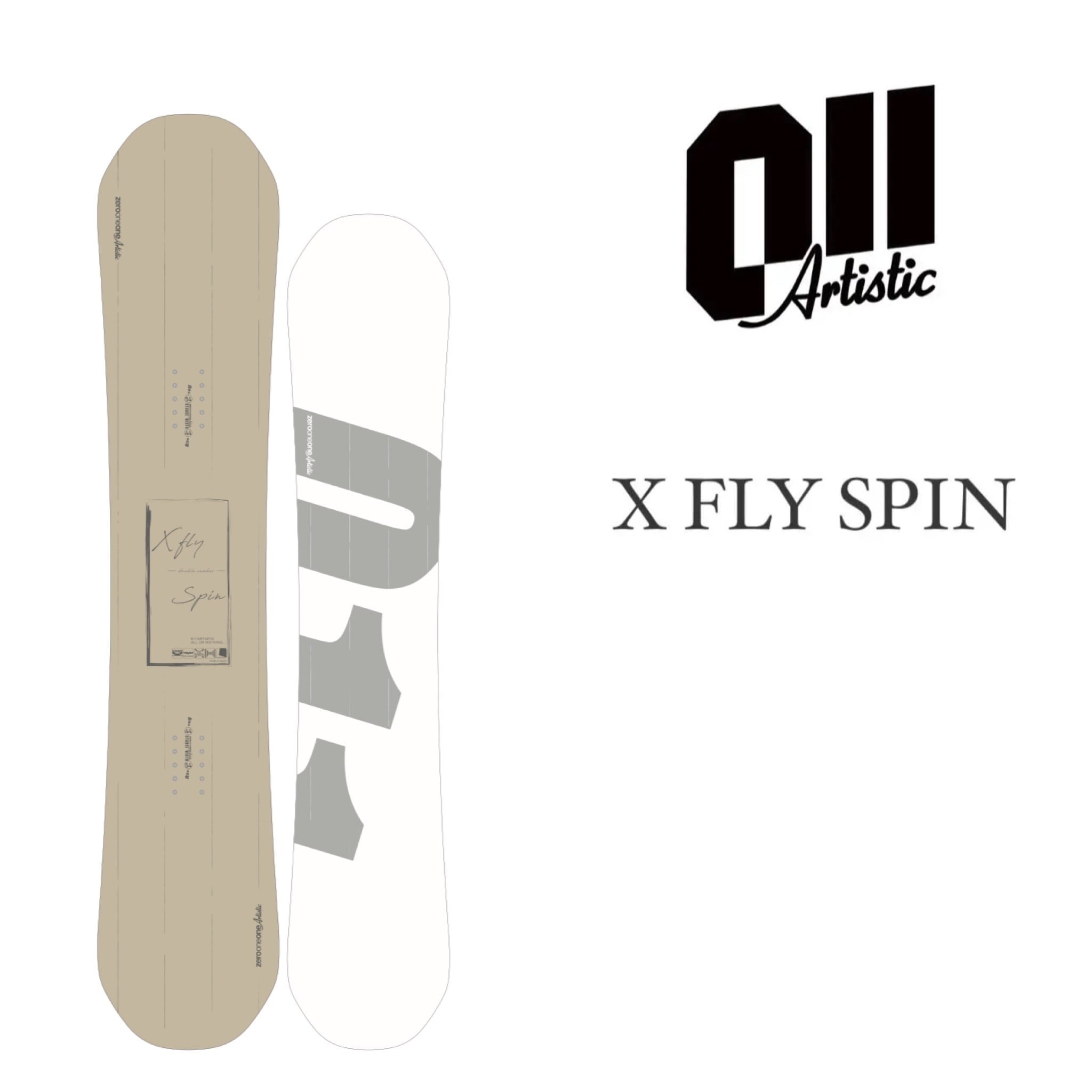 早期予約特典有り】25-26モデル . 011Artistic . 『 X FLY SPIN