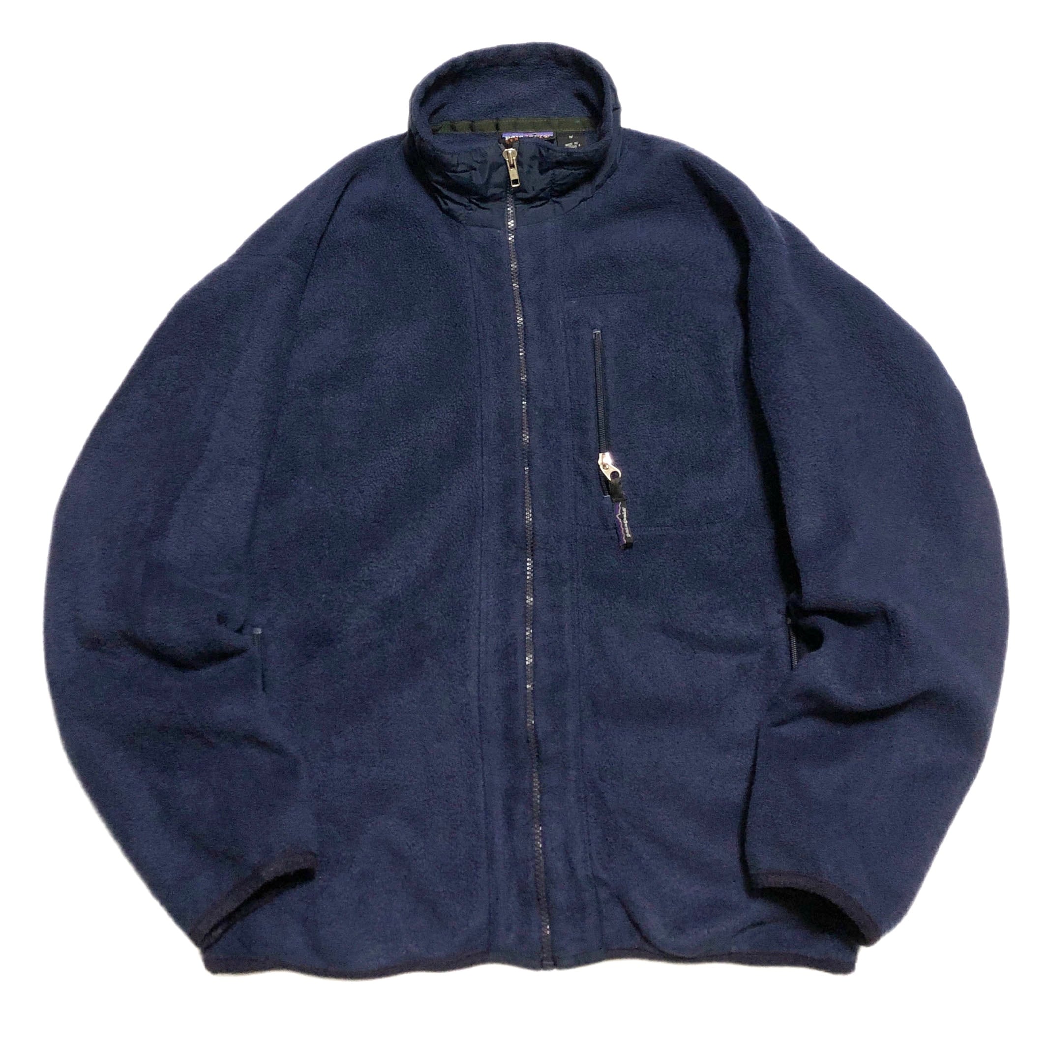 90s Patagonia パタゴニア シンチラ ジャケット ネイビーブルー【M