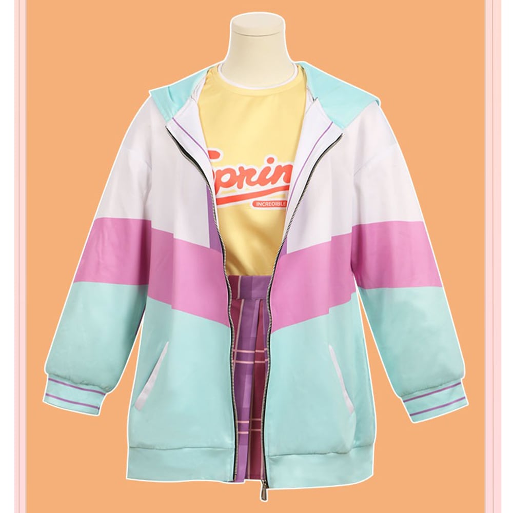 コスプレ衣装 学園アイドルマスター 風 藤田ことね 普段着 通常衣装