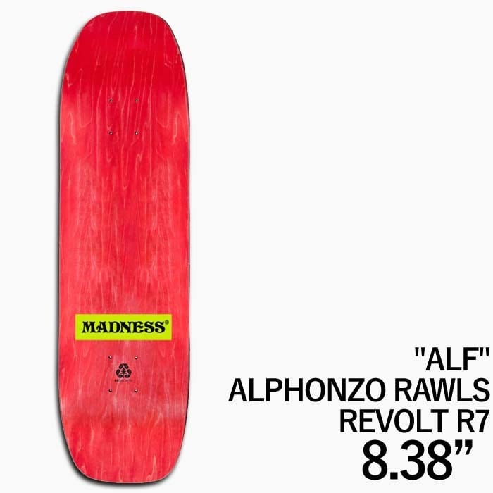 MADNESS SKATEBOARDS ALPHONZO REVOLT R7 8.375 マッドネス スケート