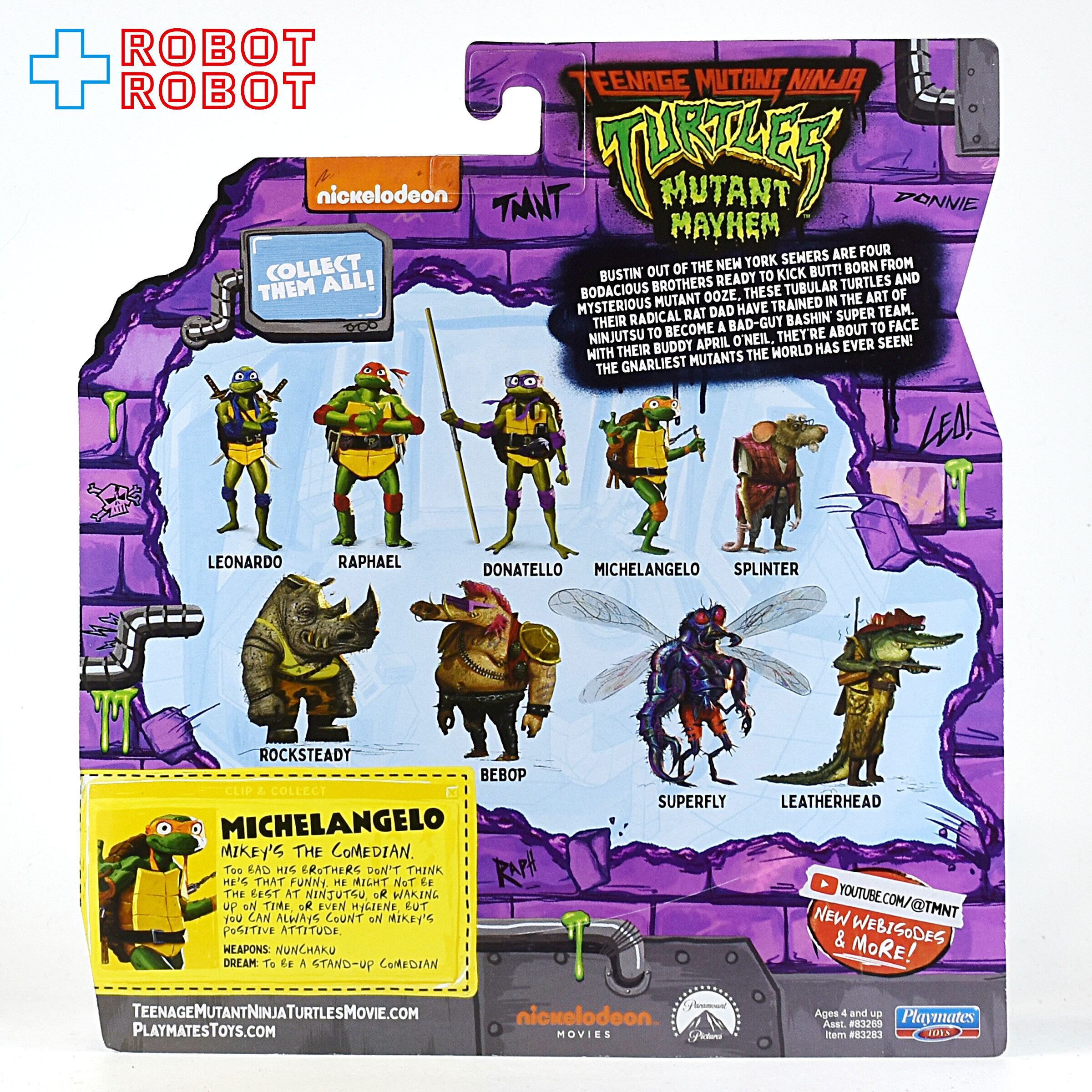 プレイメイツ タートルズ ミュータント・パニック！TMNTミケランジェロ