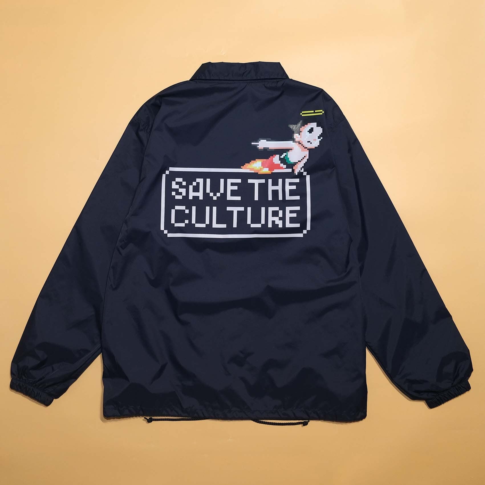 SAVE THE CULTURE (BOX) Coach JKT【ナイロンコーチジャケット
