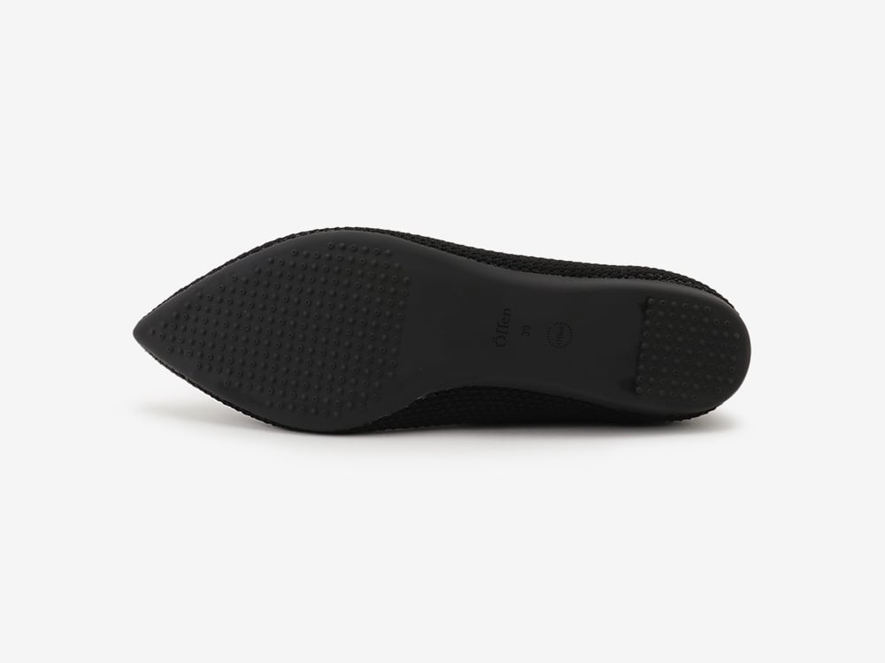 scallop pattern / BLACK | Offen