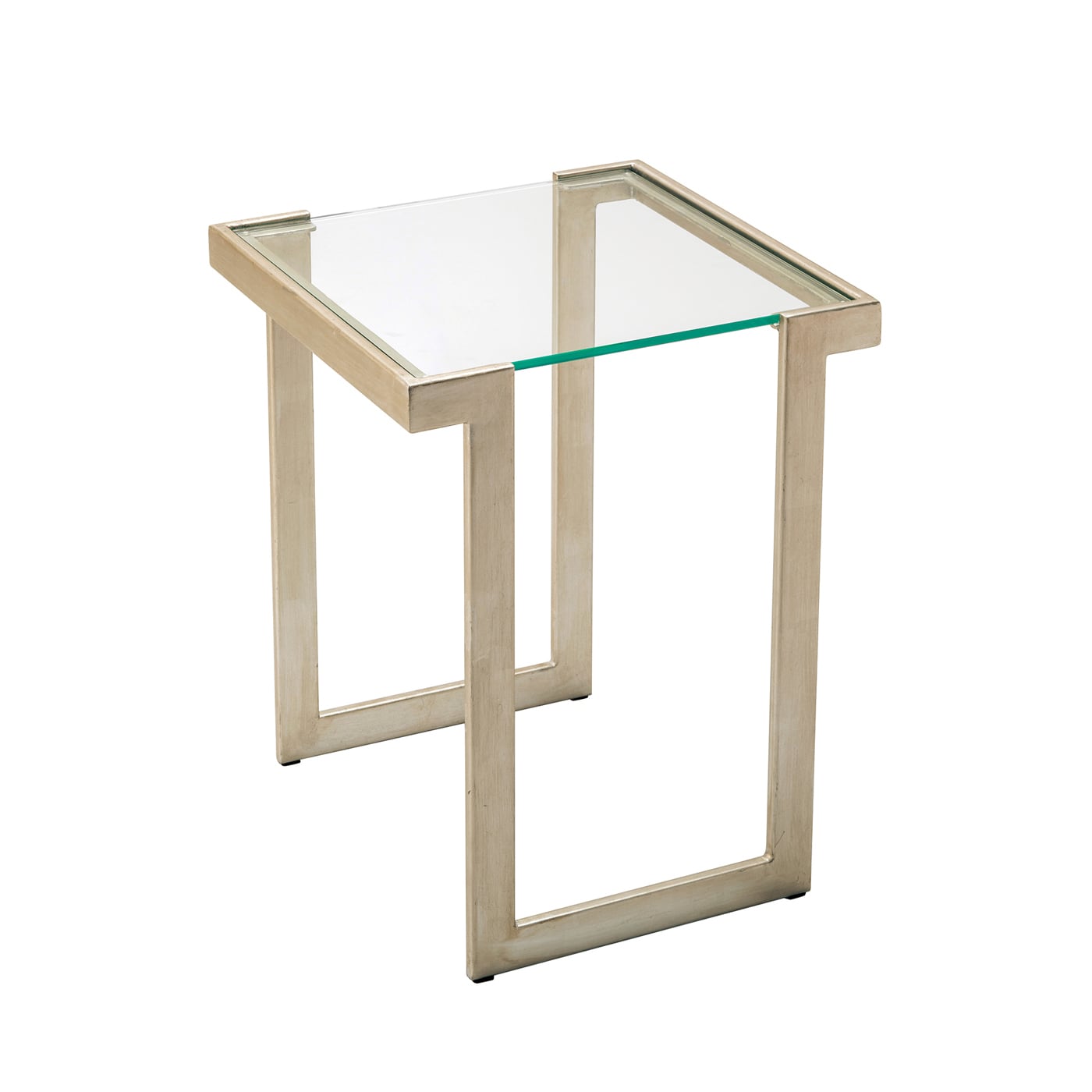 サイドテーブル・ソファーテーブル｜ガラス天板 透明ガラス 幅400