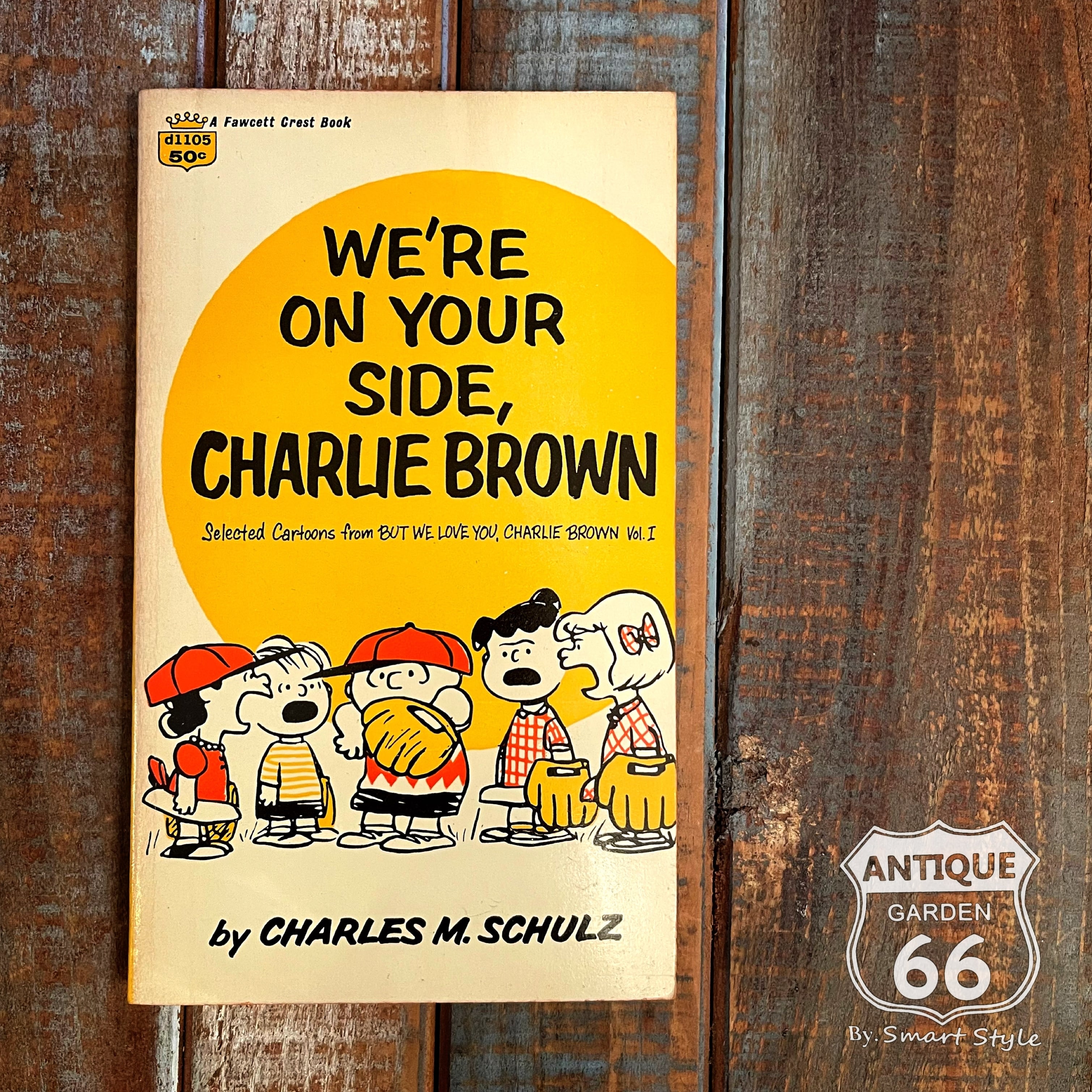 送料込】60's PEANUTS ヴィンテージ コミック 「 WE'RE ON YOUR SIDE
