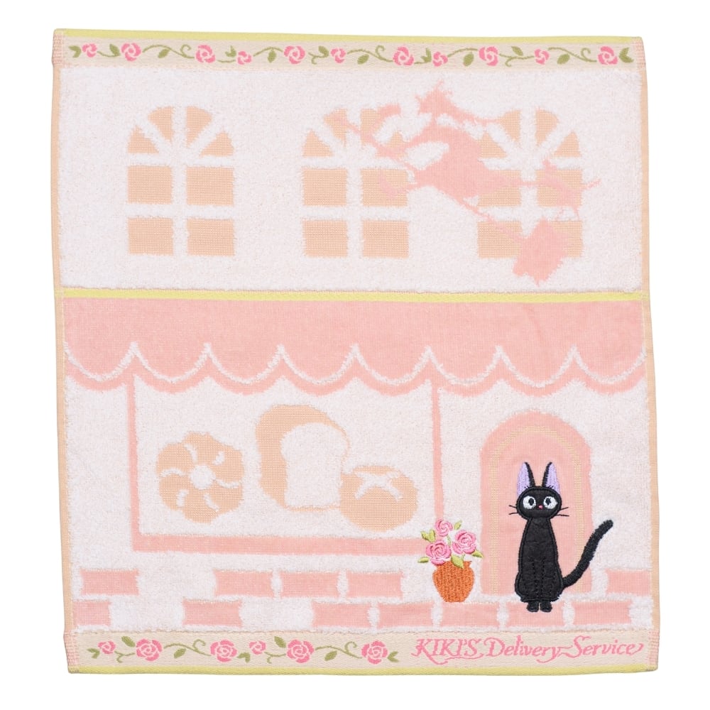 魔女の宅急便 ウォッシュタオル 街角（6581） | すすのこ商店｜ジブリ