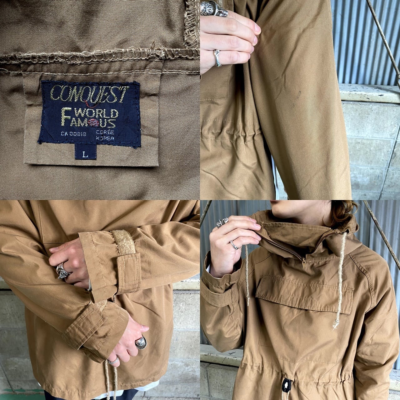 80年代 ビンテージ WORLD FAMOUS イギリス軍型 カテッドスモック