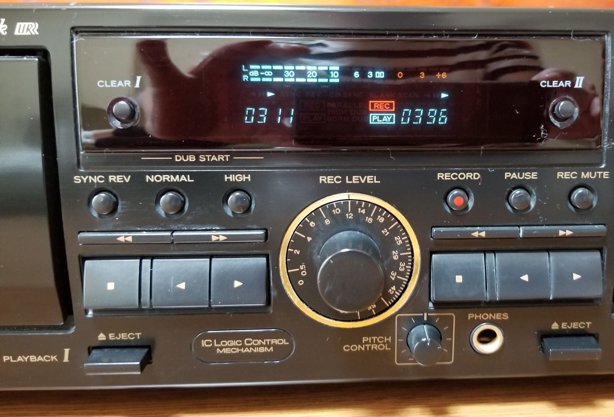 オートリバース ダブルカセットテープデッキ TEAC W-790R-1 完動品
