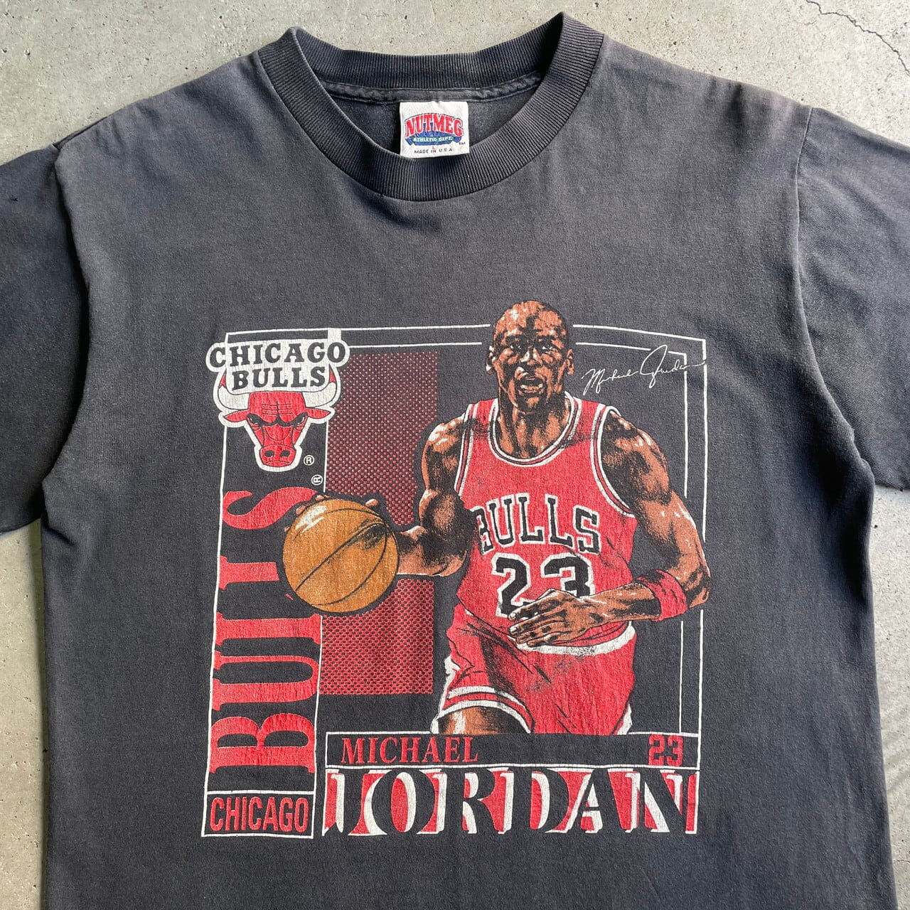 90年代 USA製 NUTMEG NBA CHICAGO BULLS シカゴブルズ マイケル