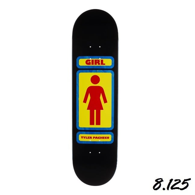 Girl Skateboards Pacheco 93 Til Deck 8.125 x 31.625インチ (ガール