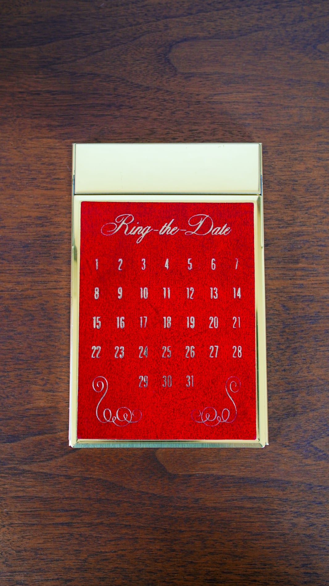 Vintage〜1960s パークシャーマン☆デスクカレンダー☆ビンテージ