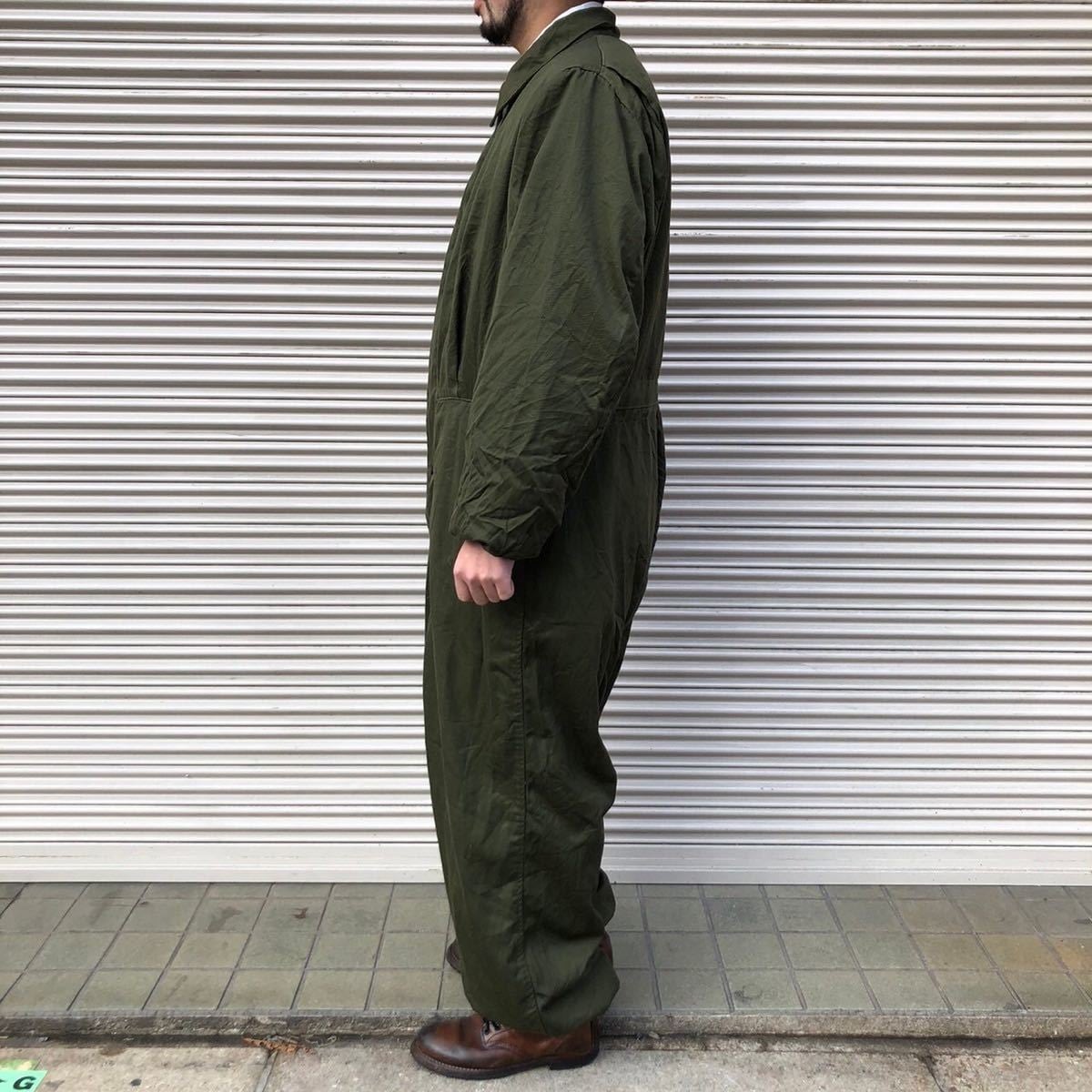 80s 米軍実物 USArmy メカニック カバーオール コールドウェザー