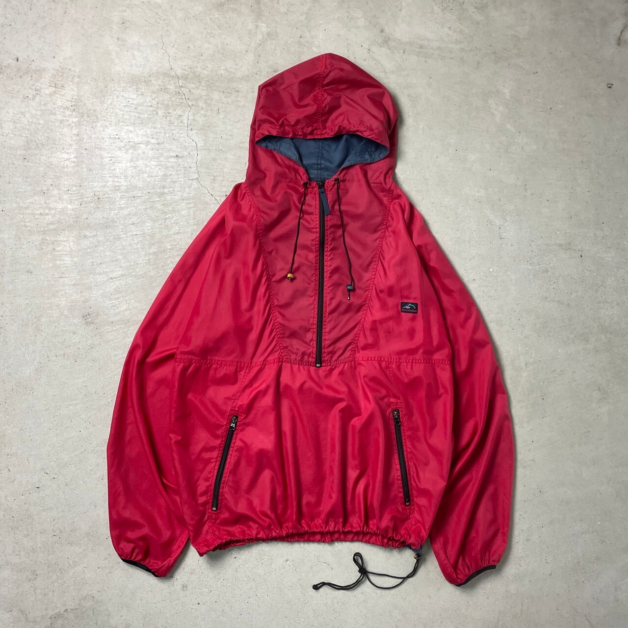 90年代 HELLY HANSEN ヘリーハンセン ハーフジップ アノラックパーカー