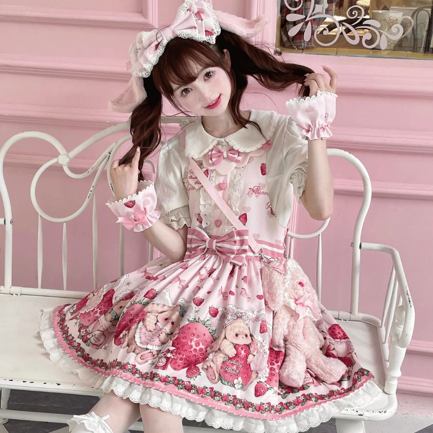 ゴスロリ通販 With U ハンドカバー いちご 原宿スタイル かわいい