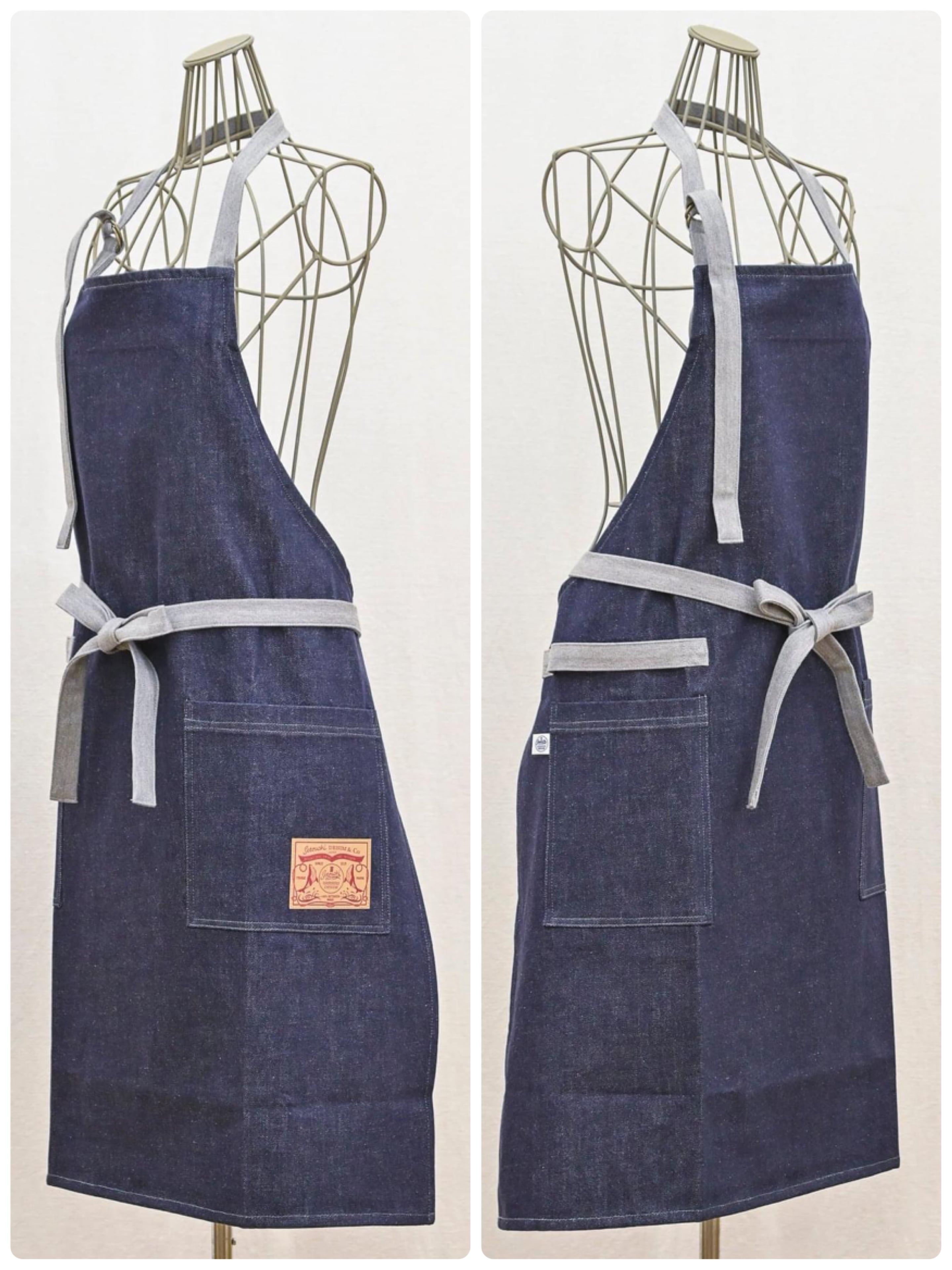デニムエプロン インディゴ | Setouchi DENIM