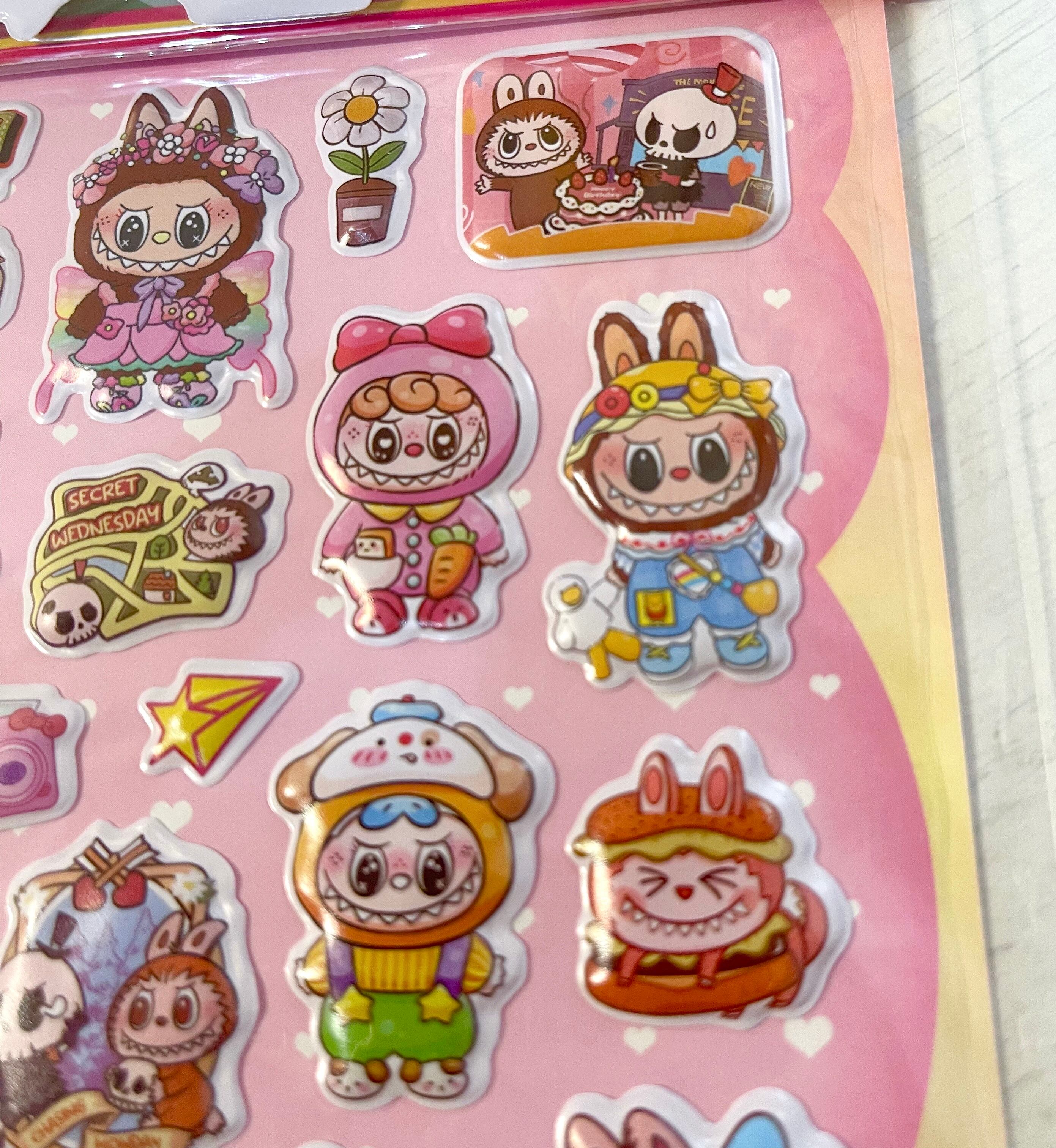 ラブブ 立体シール 3Dシール ぷくぷくシール | Pay ID