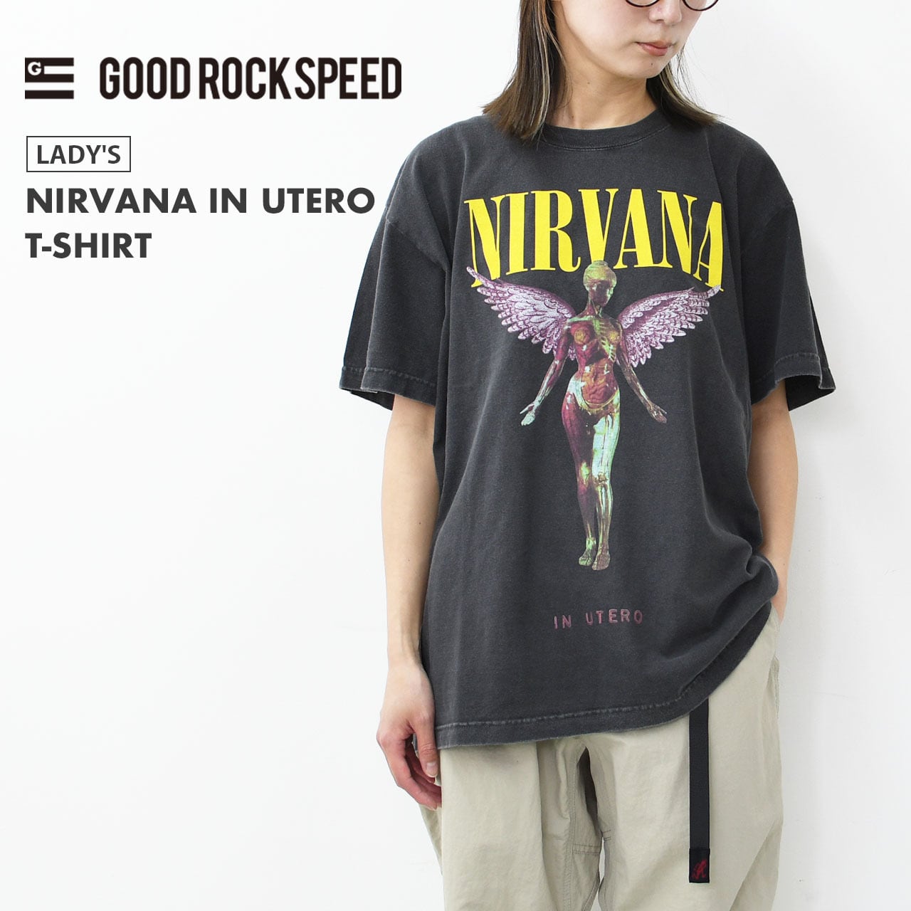 GOOD ROCK SPEED [グッドロックスピード] NIRVANA IN UTERO T-SHIRT