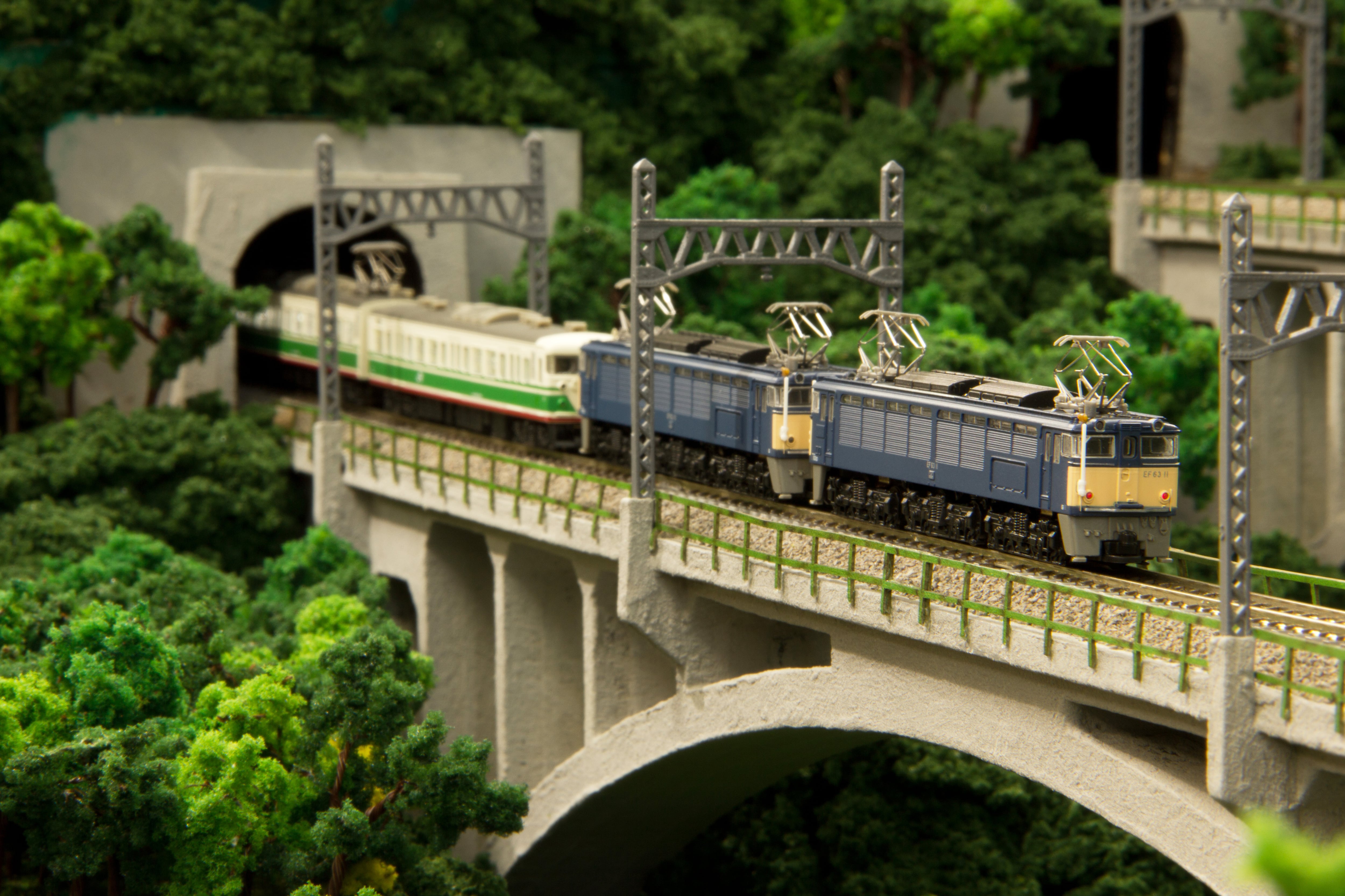 T038-1 EF63形電気機関車 1次形 青 重連セット（EF63 Electric