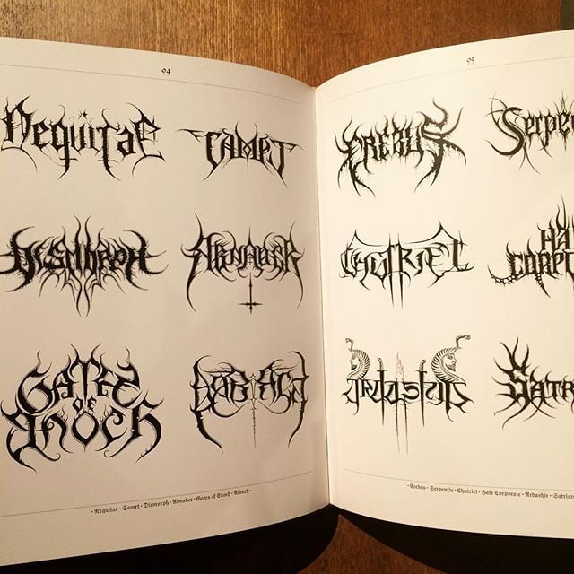 デザインの本「Lord of the Logos／Christophe Szpajdel | 古本