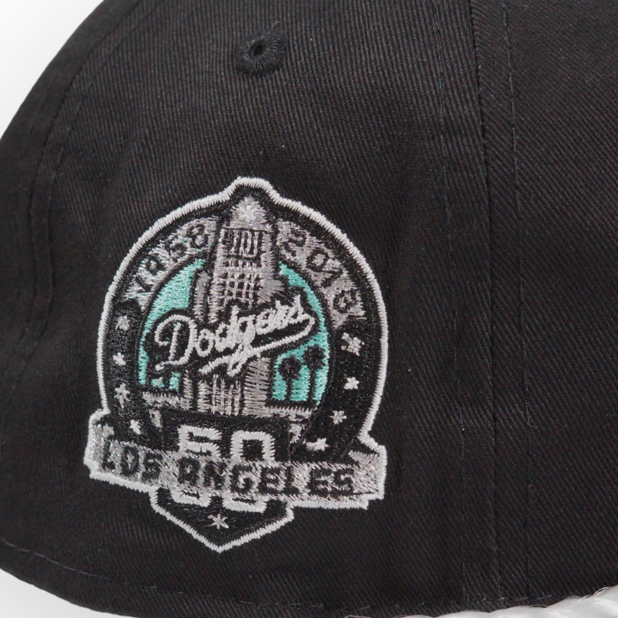 海外限定】NEWERA Los Angeles Dodgers THE GOLFER Cap TIffany Blue