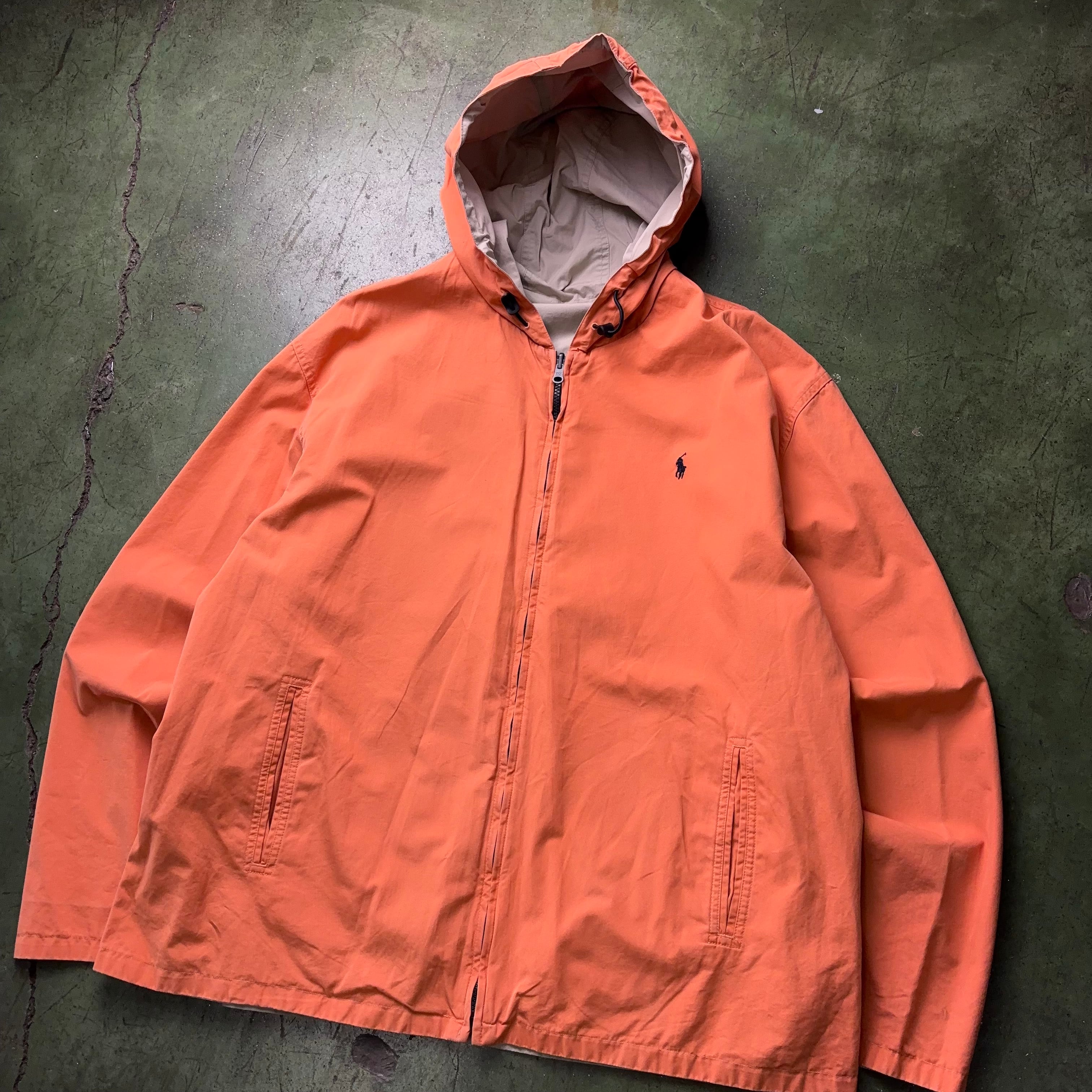 Polo Ralph Laurenフード付きナイロンジャケット リバーシブル Polo