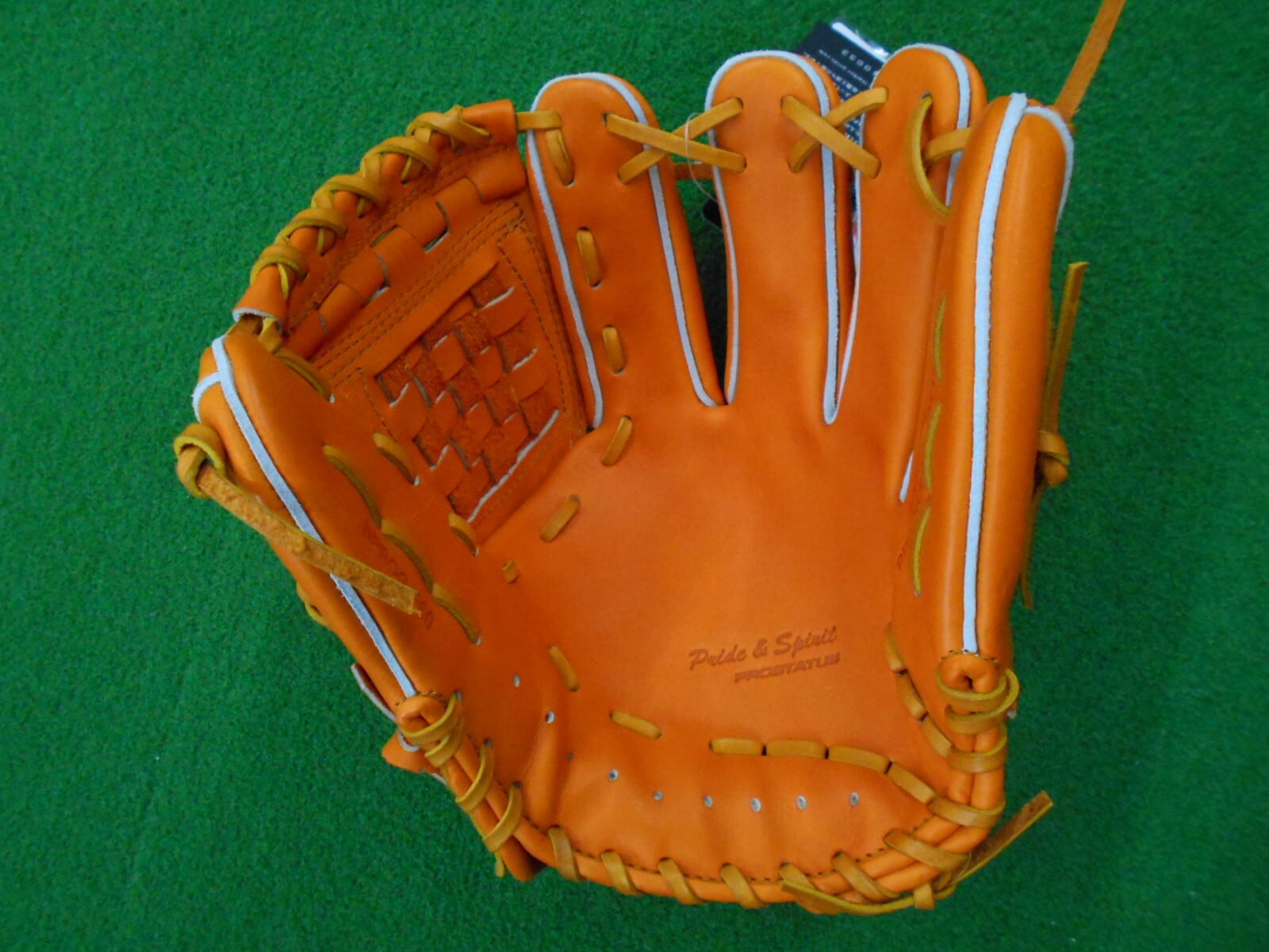 最高品質】硬式内野手用 源田モデル 限定カラーオレンジ ZETT