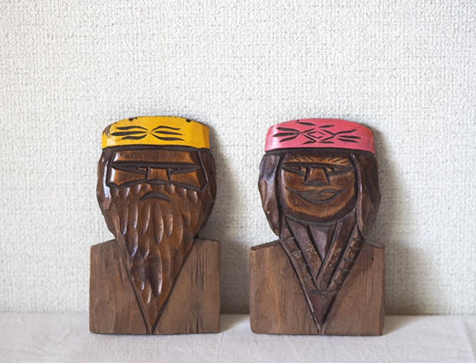 アイヌの木板（壁掛け） | ソラシカ散歩