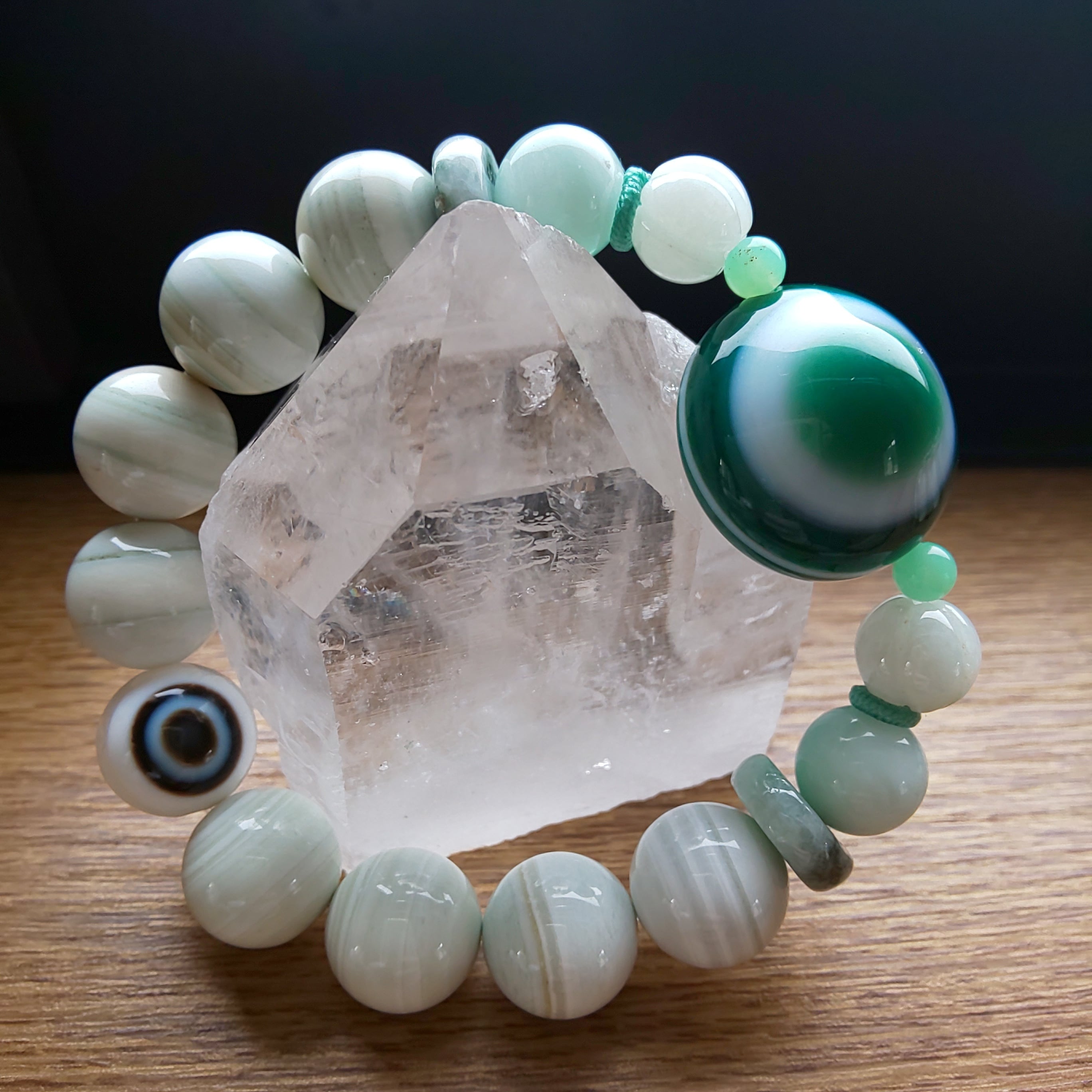 羊眼天珠 ブレス | 天然石 〜言霊〜 楓