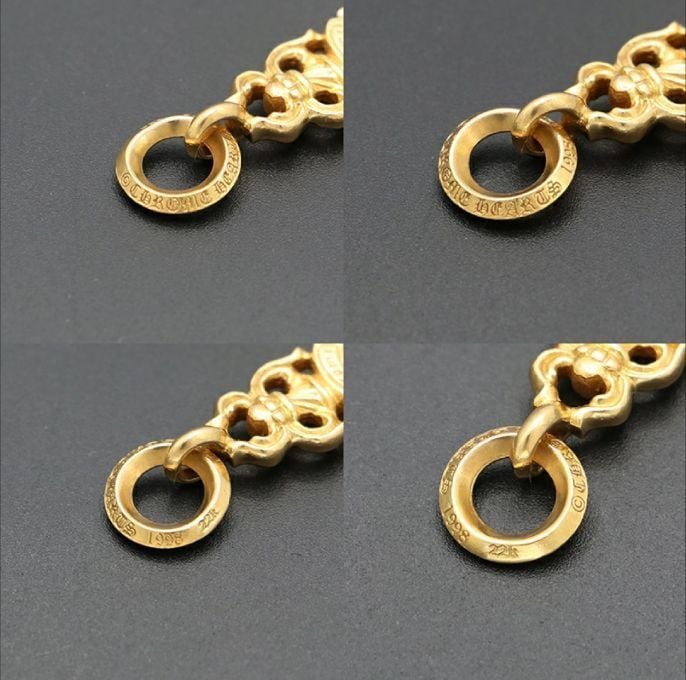 CHROME HEARTS クロムハーツ 22K ＃5 ダイヤモンド ダガーチャーム