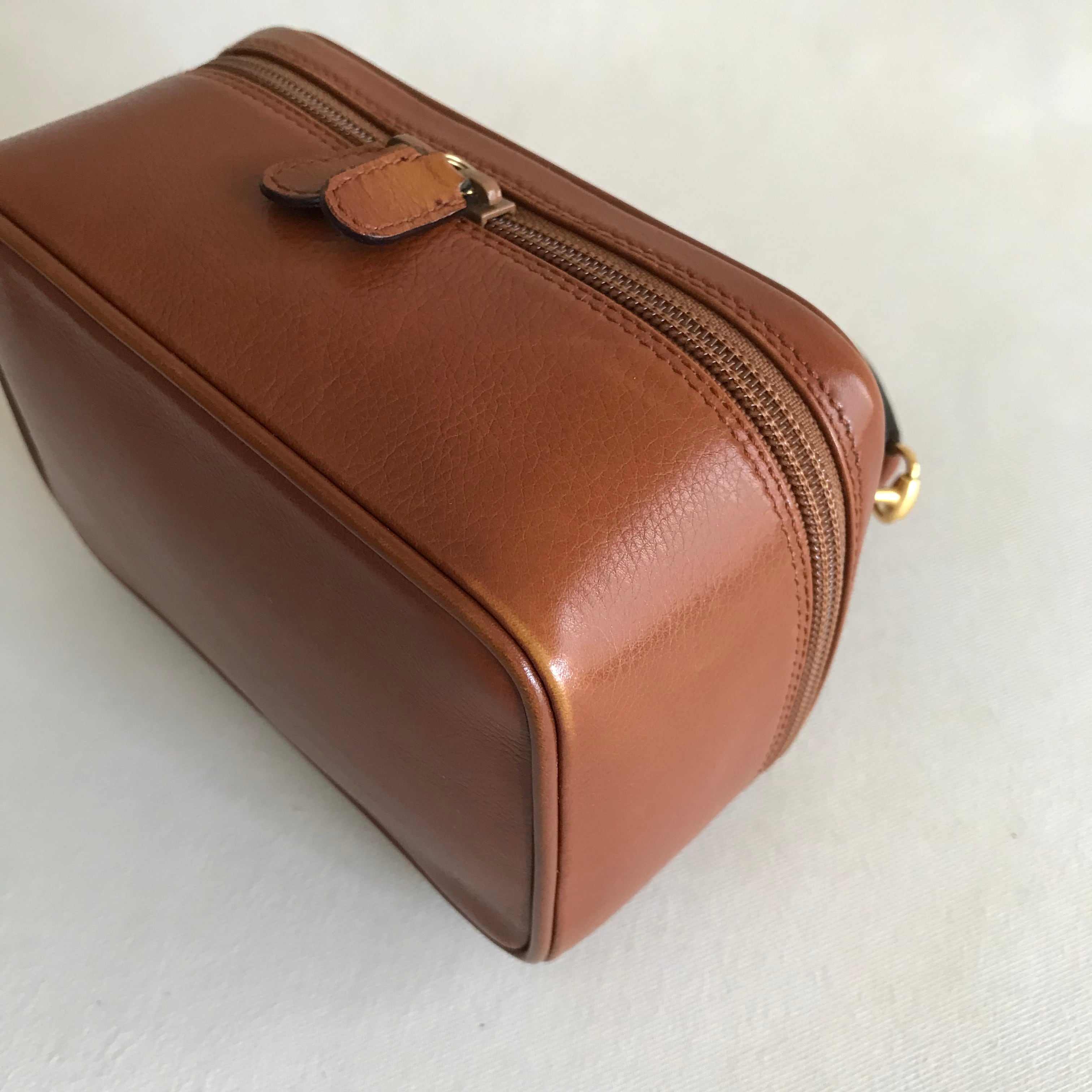 early 90s ☆ OLD GUCCI ☆ バニティバッグ ☆ ホースビット ☆ レザー