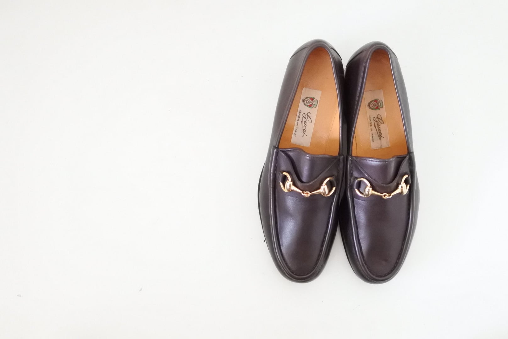 Old Gucci ホースビットローファー 40M 布タグ DEADSTOCK | JUST LIKE