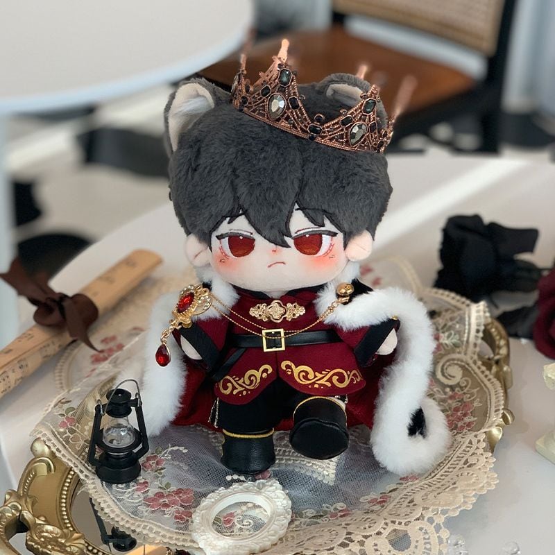 秋冬5点セット ミニ洋服 20cm 着せ替えぬいぐる服 紅炎の王 マント