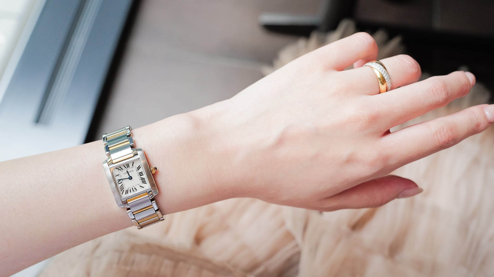 カルティエ タンクフランセーズ SM コンビ | Ante Official select