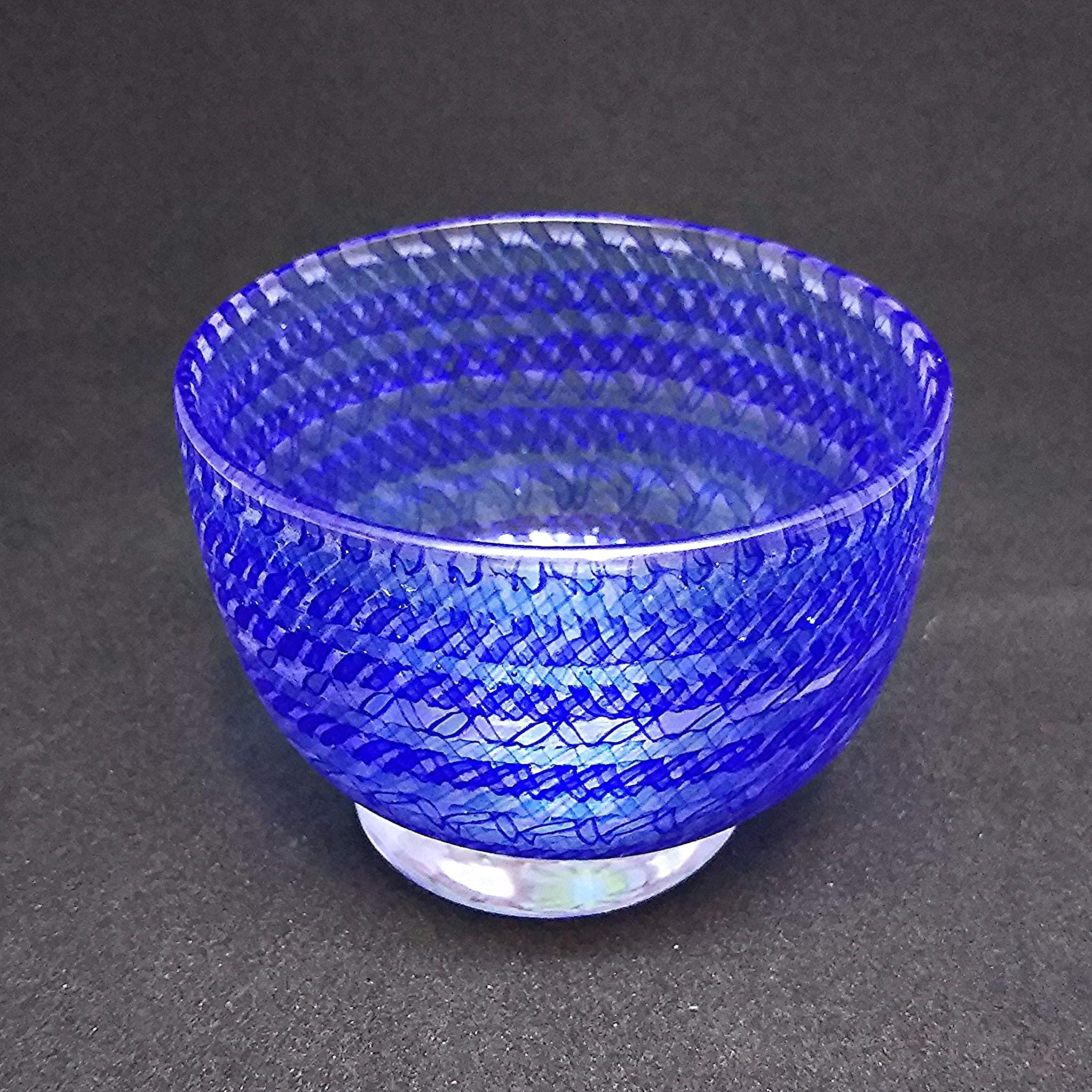 core0002】小暮紀一作・コアガラス冷酒杯 Norikazu Kogure Core-formed