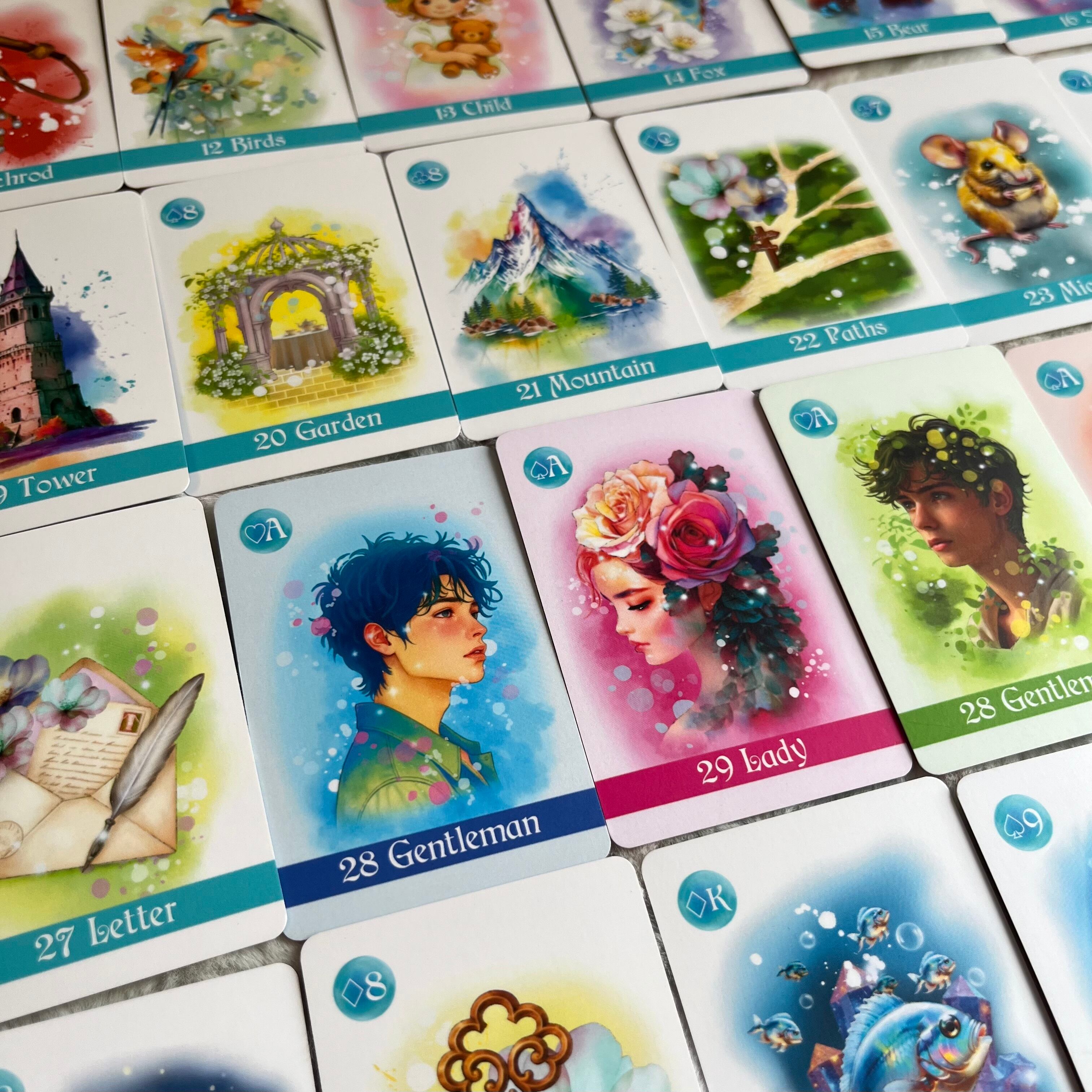 拡張版・解説書付】アリスのルノルマンカード | ぴこたま