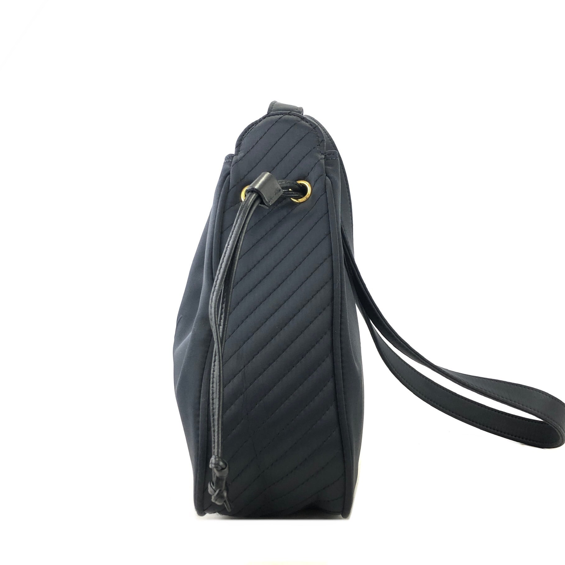 Yves Saint Laurent イヴ サンローラン バイアステッチ YSLロゴ