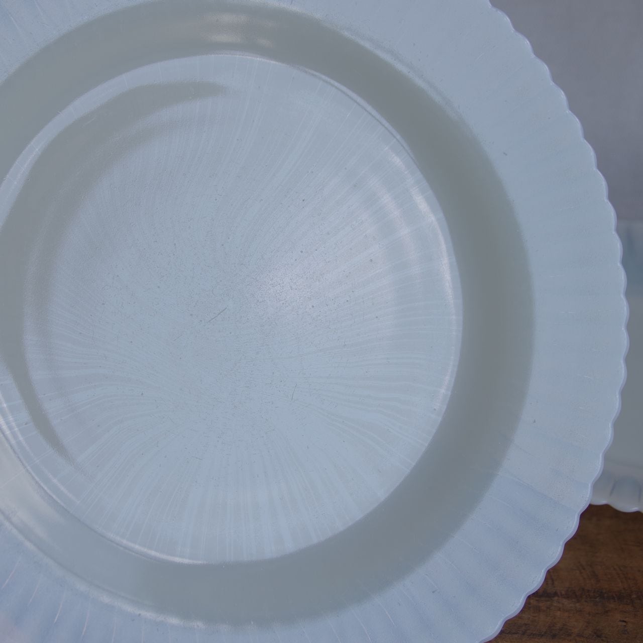 マクベスエバンス ペタルウェア クレマックス ミルクガラス ランチ