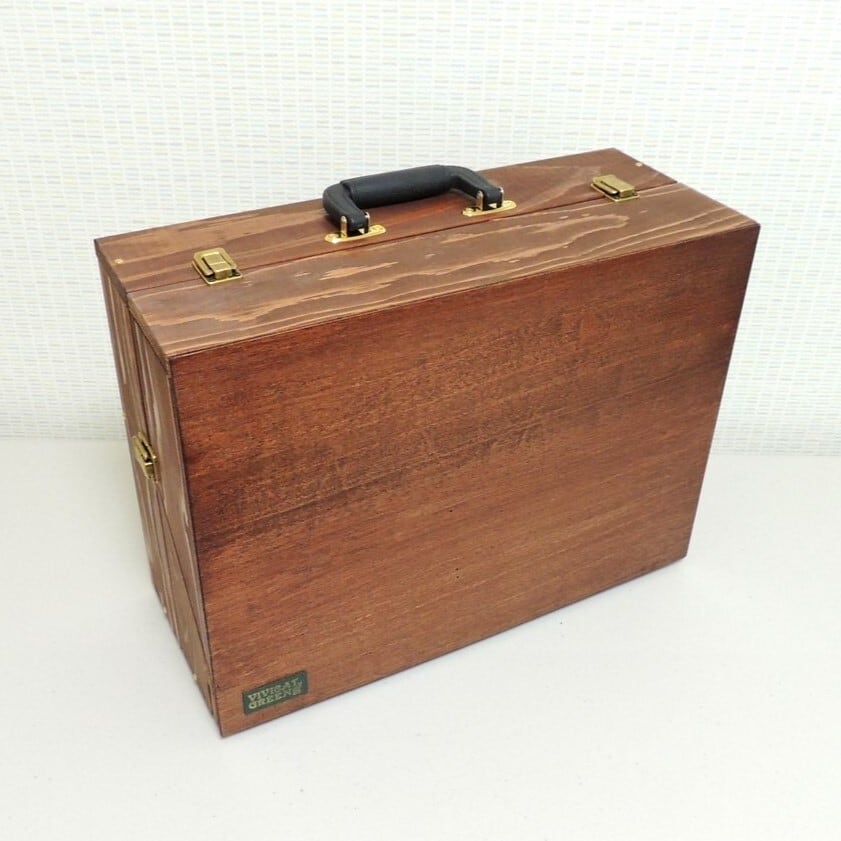 6U 168HP Portable Eurorack Wood Case VG-841 | Vivicat Green