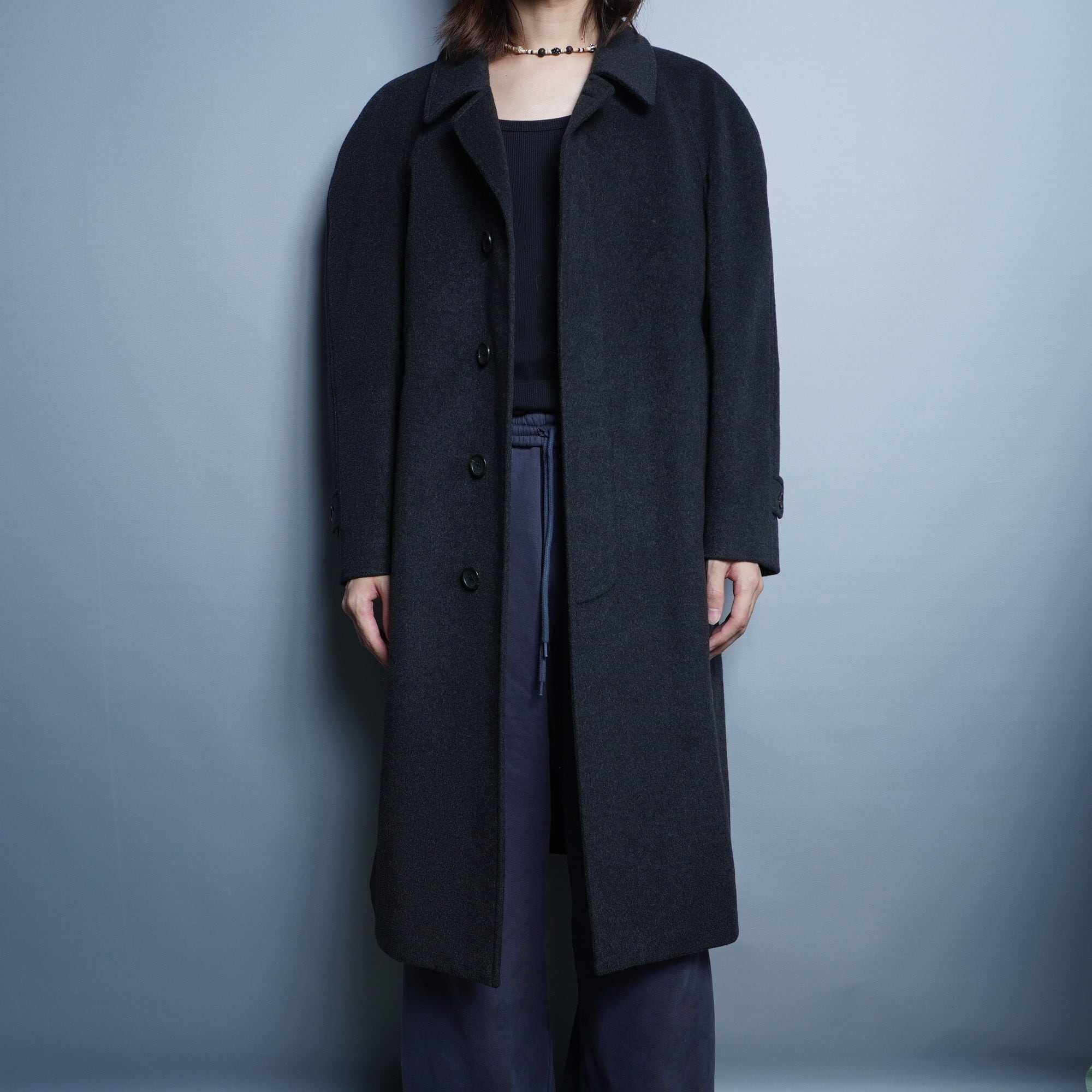 Yves Saint Laurent】イヴ・サンローラン カシミア100%WOOLステン