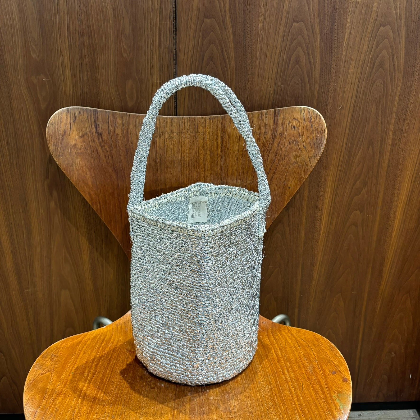 RECTANGLE : シルバーバスケット スモールショルダー | Onthebooks